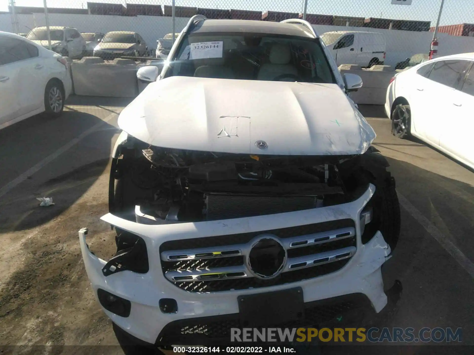 6 Photograph of a damaged car W1N4M4GB6MW101558 MERCEDES-BENZ GLB 2021