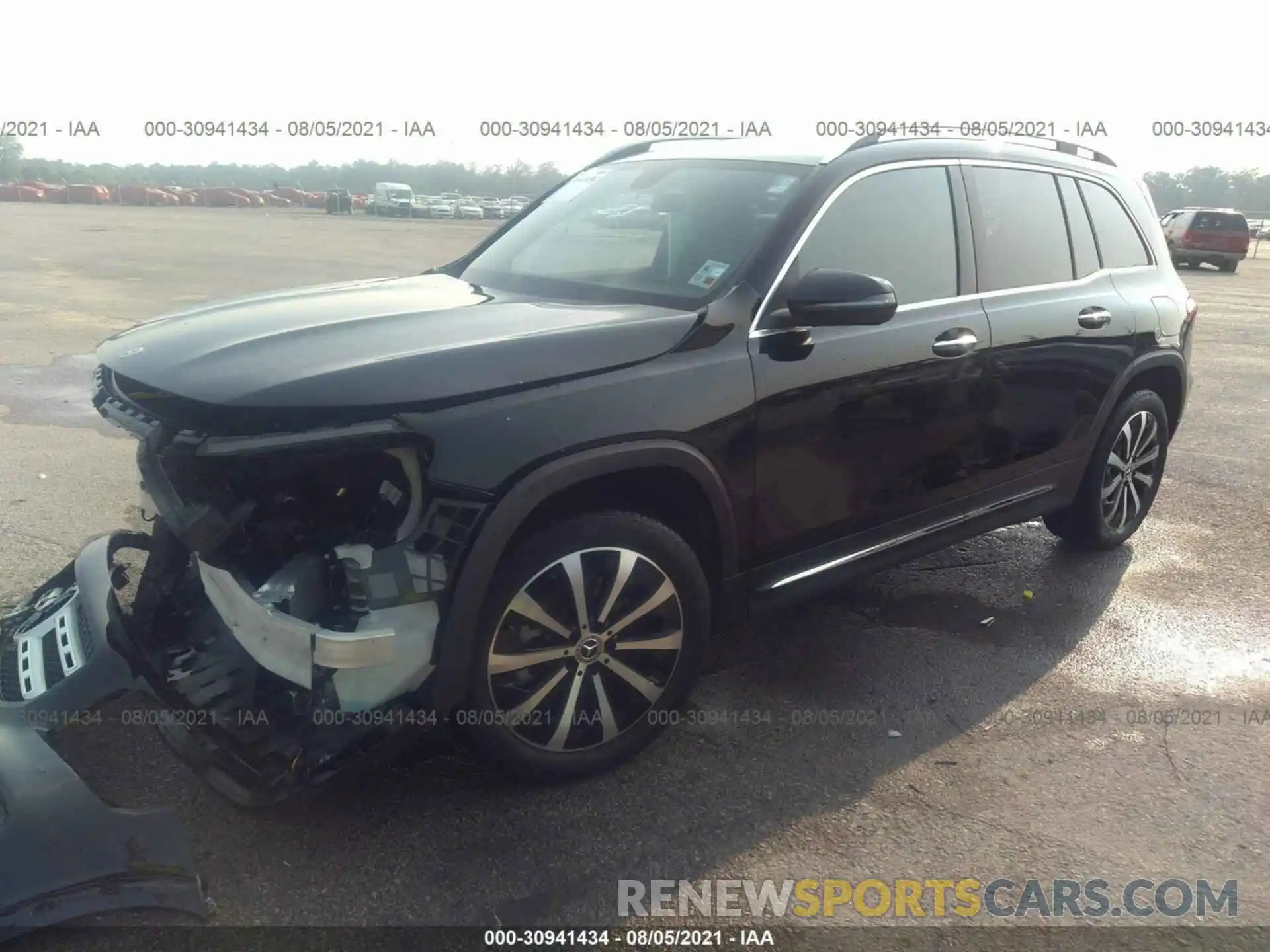 2 Photograph of a damaged car W1N4M4GB6MW114701 MERCEDES-BENZ GLB 2021