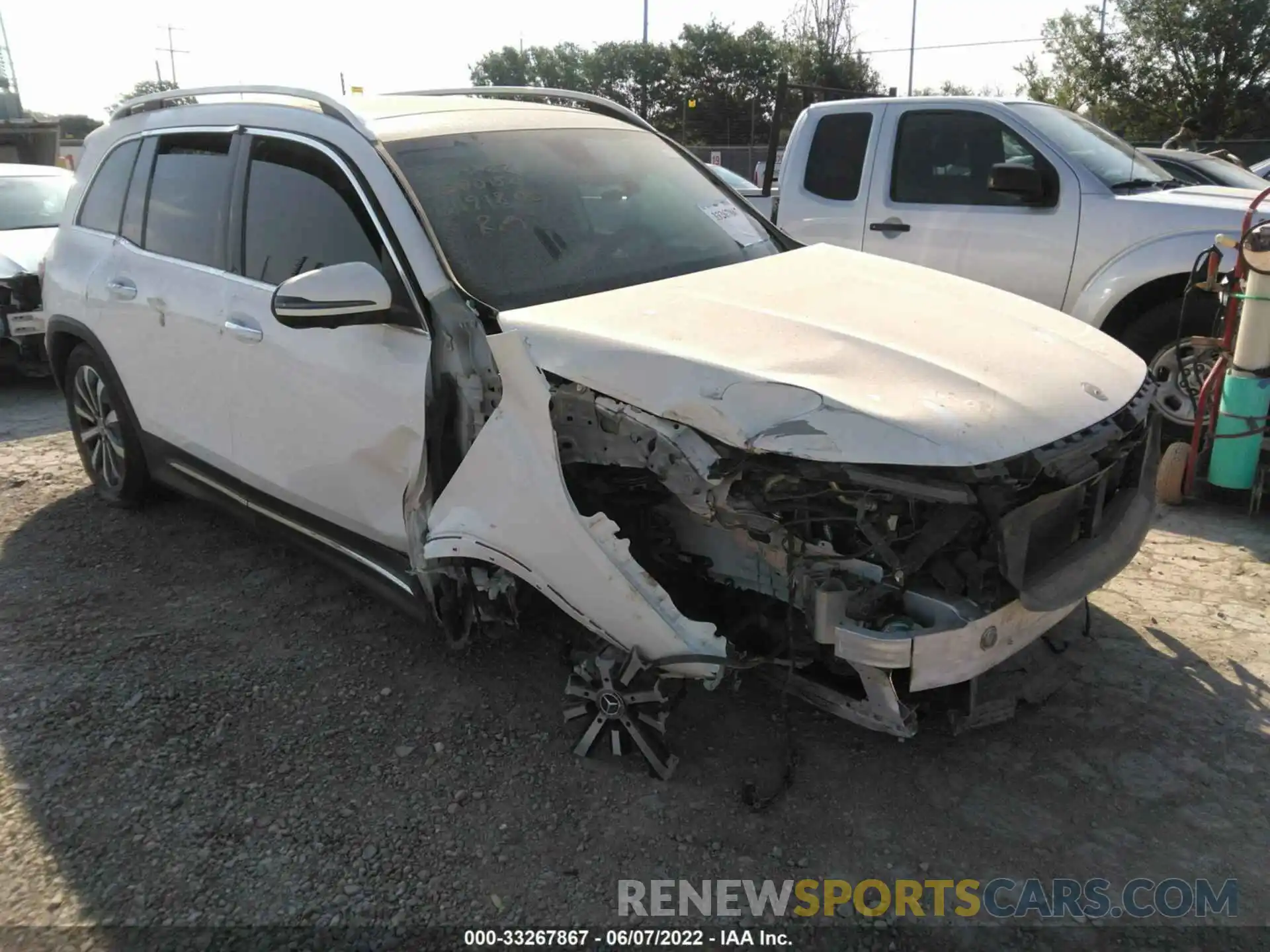 1 Photograph of a damaged car W1N4M4GB6MW164918 MERCEDES-BENZ GLB 2021