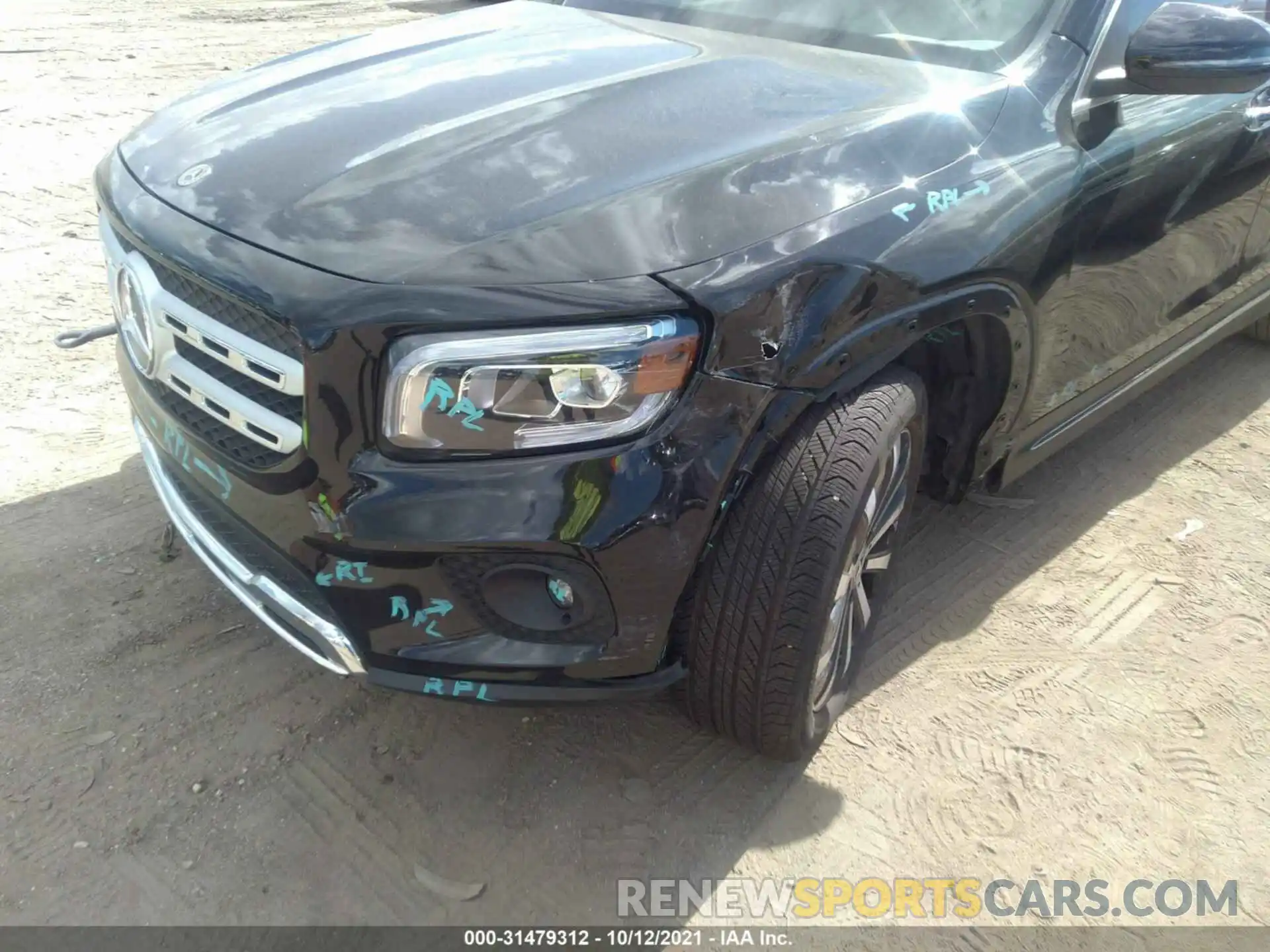 6 Photograph of a damaged car W1N4M4GB9MW104390 MERCEDES-BENZ GLB 2021