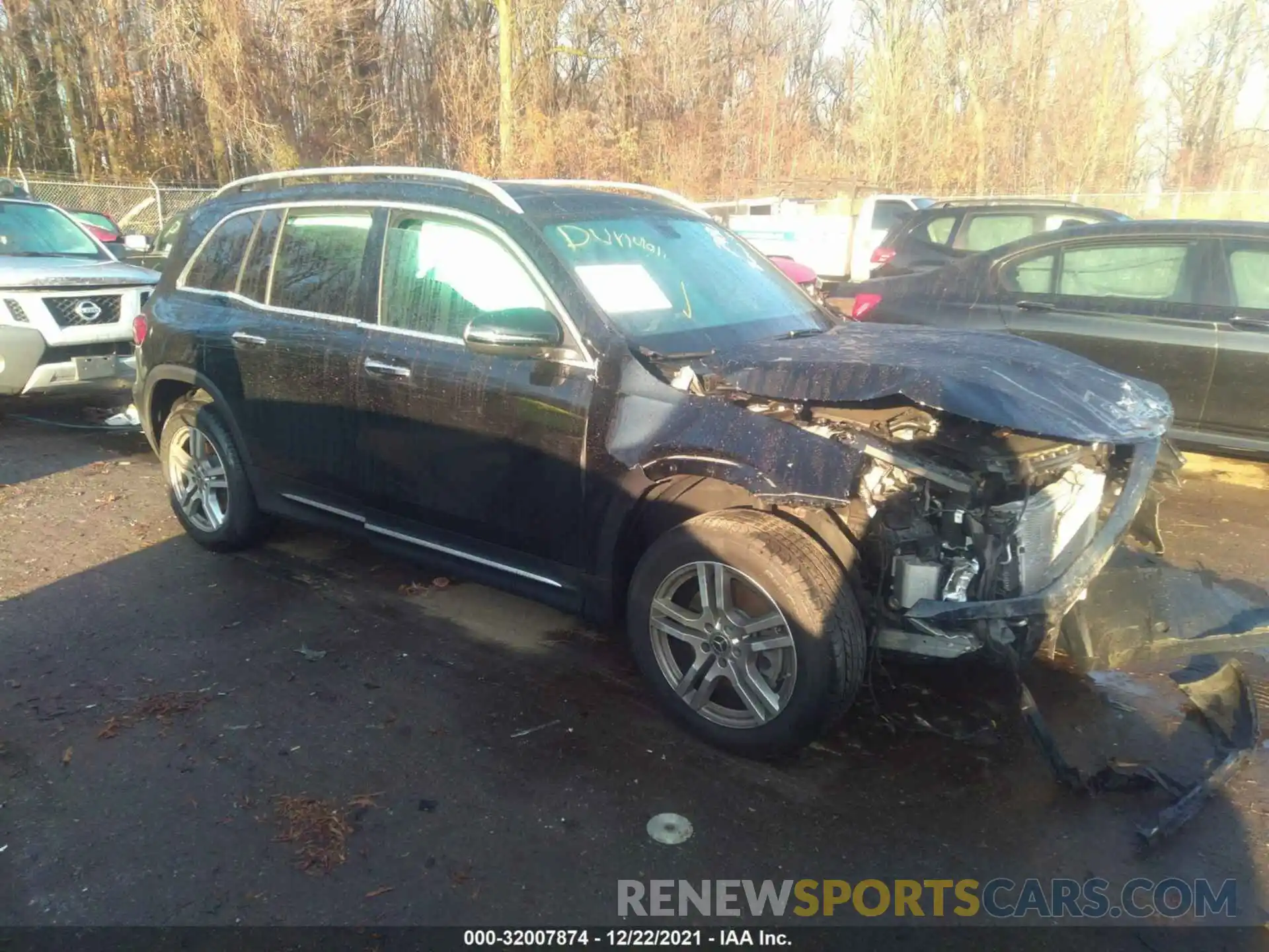 1 Photograph of a damaged car W1N4M4HB0MW117480 MERCEDES-BENZ GLB 2021