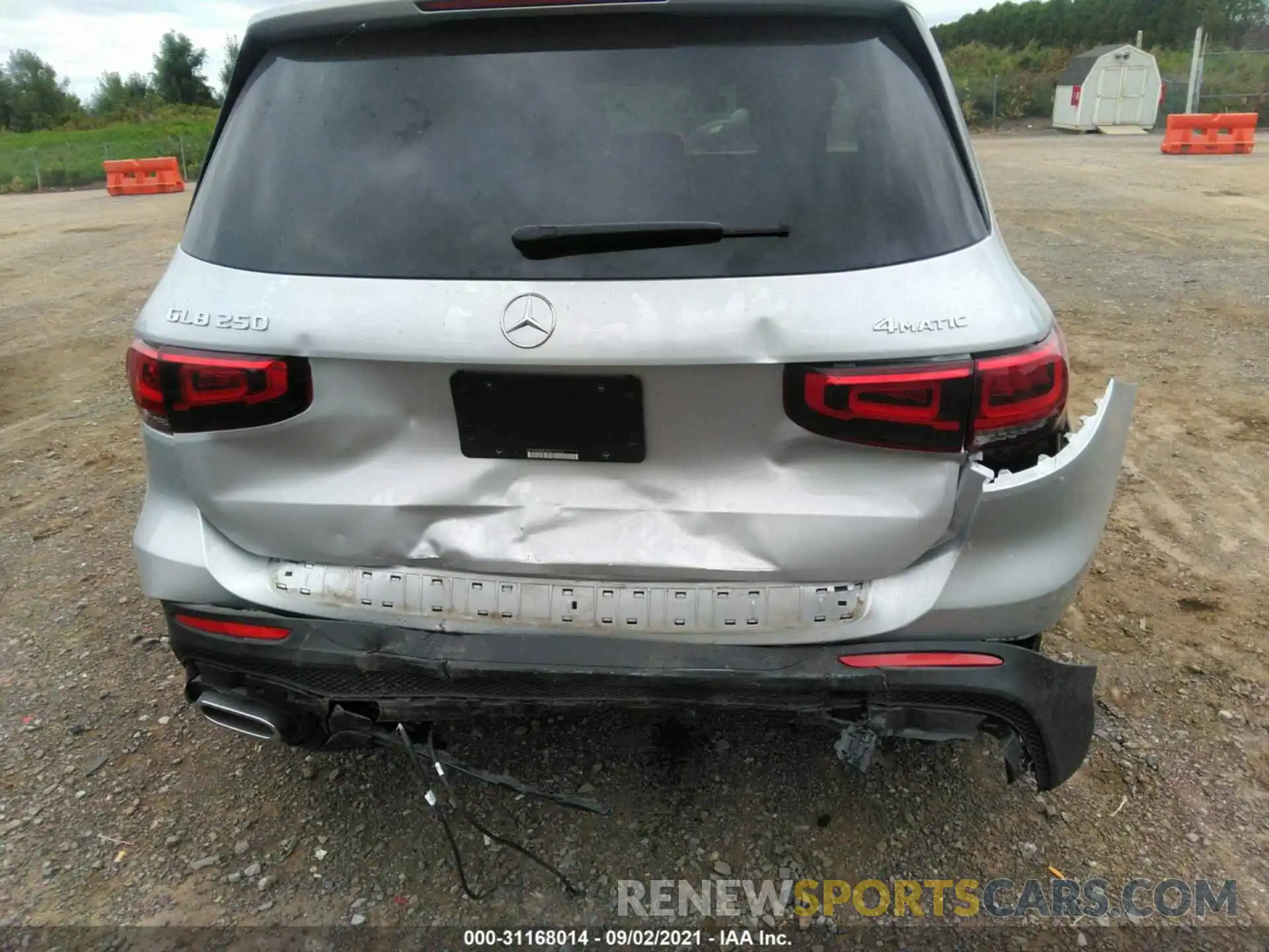 6 Photograph of a damaged car W1N4M4HB3MW111558 MERCEDES-BENZ GLB 2021