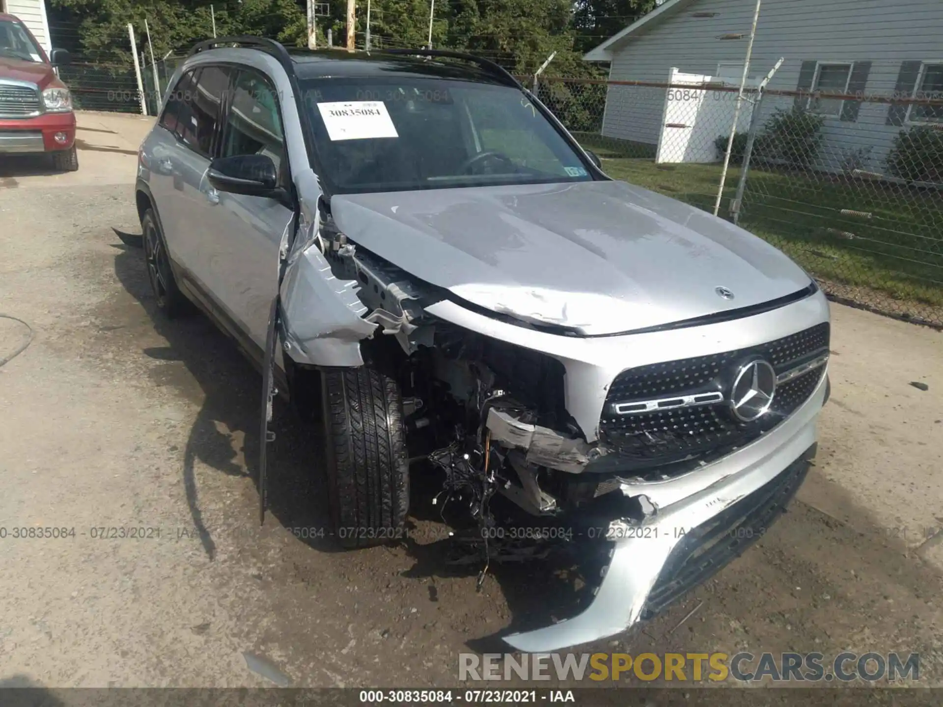 6 Photograph of a damaged car W1N4M4HB3MW116209 MERCEDES-BENZ GLB 2021