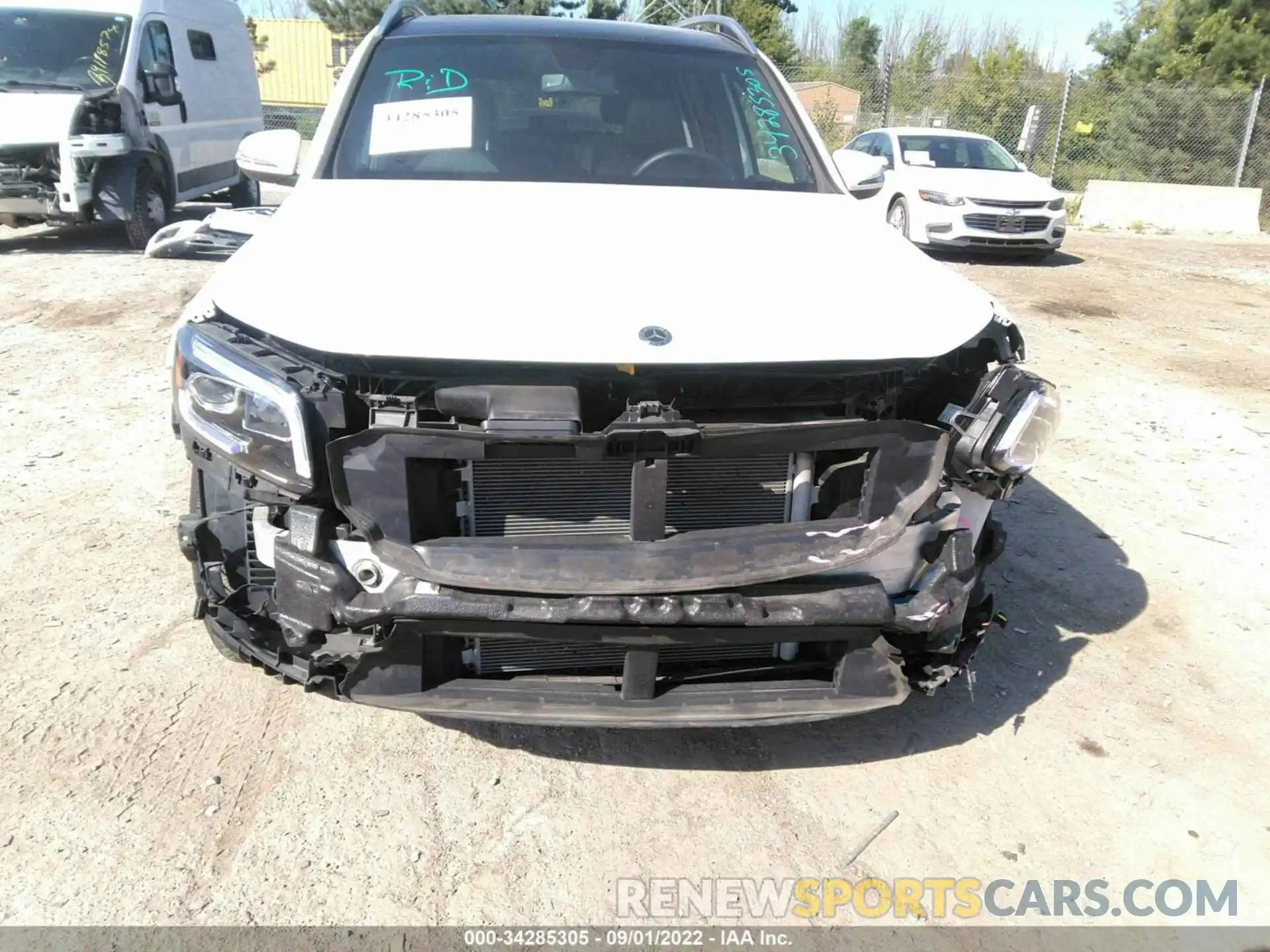 6 Photograph of a damaged car W1N4M4HB4MW139742 MERCEDES-BENZ GLB 2021