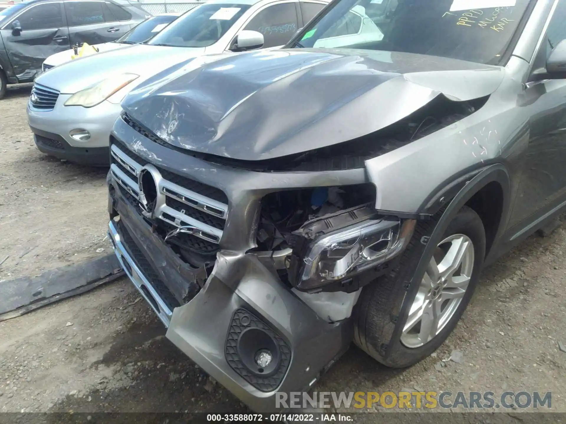 6 Photograph of a damaged car W1N4M4HB5MW099641 MERCEDES-BENZ GLB 2021