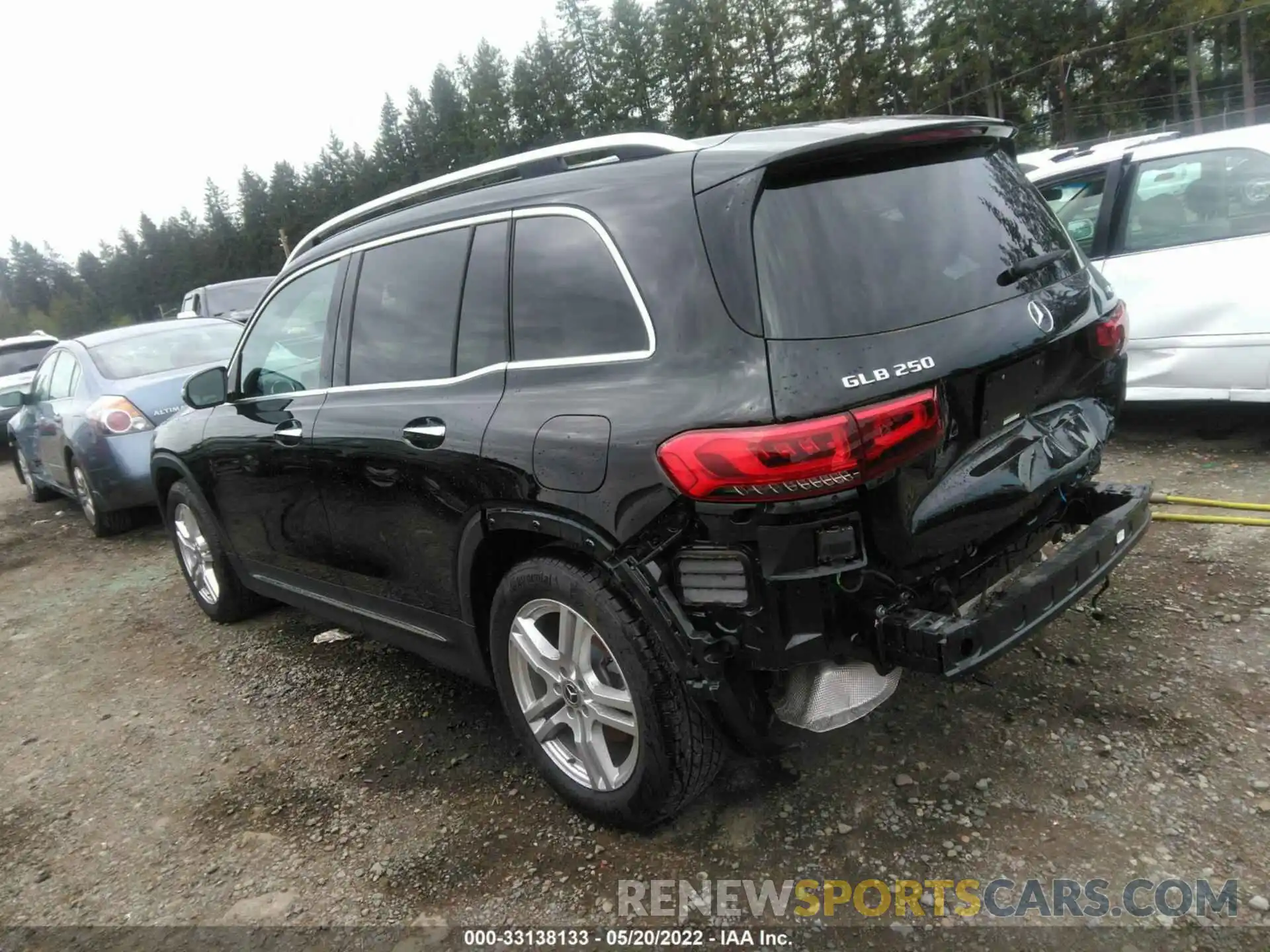 3 Photograph of a damaged car W1N4M4HB5MW116244 MERCEDES-BENZ GLB 2021