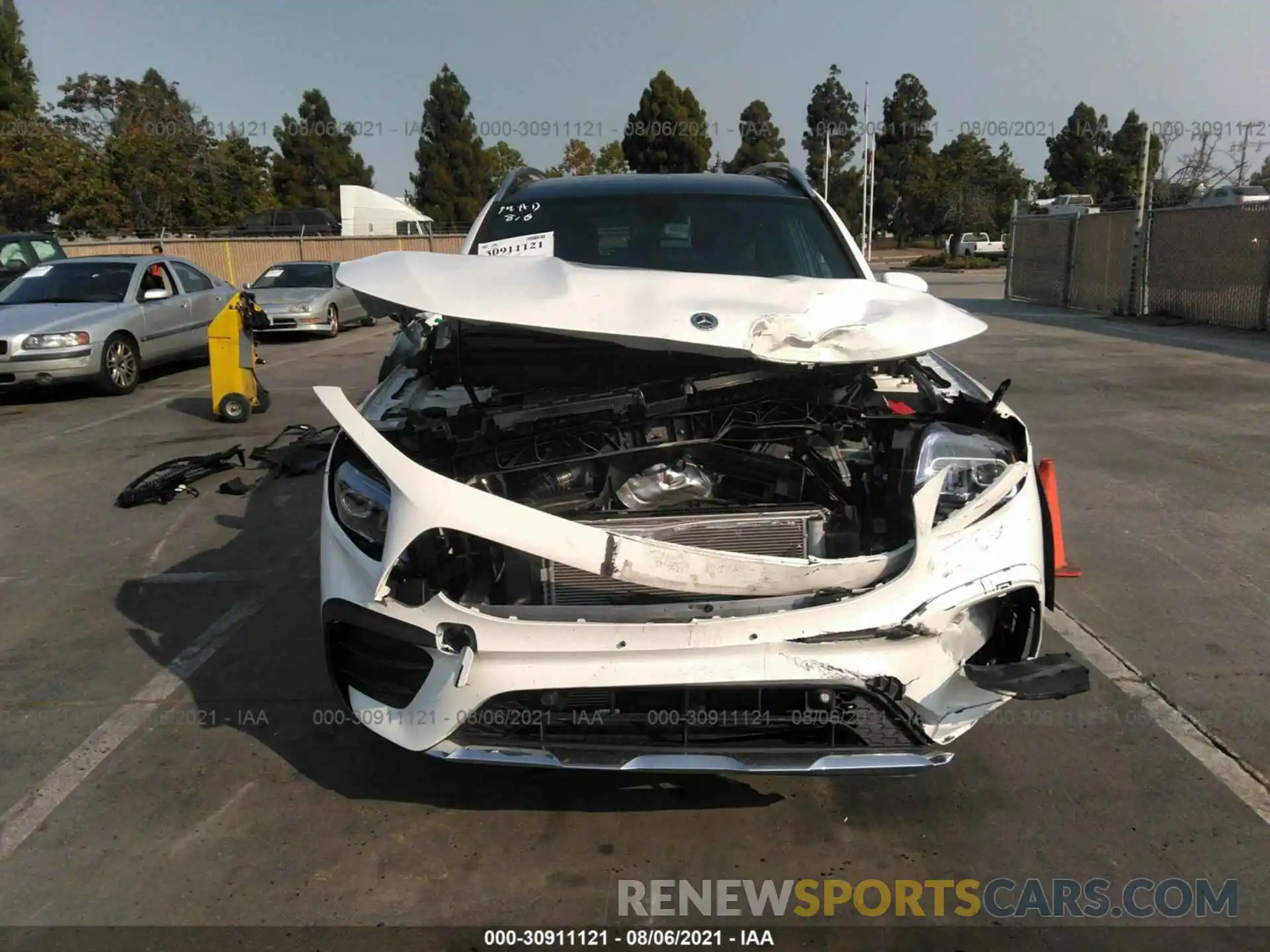 6 Photograph of a damaged car W1N4M4HB6MW135725 MERCEDES-BENZ GLB 2021