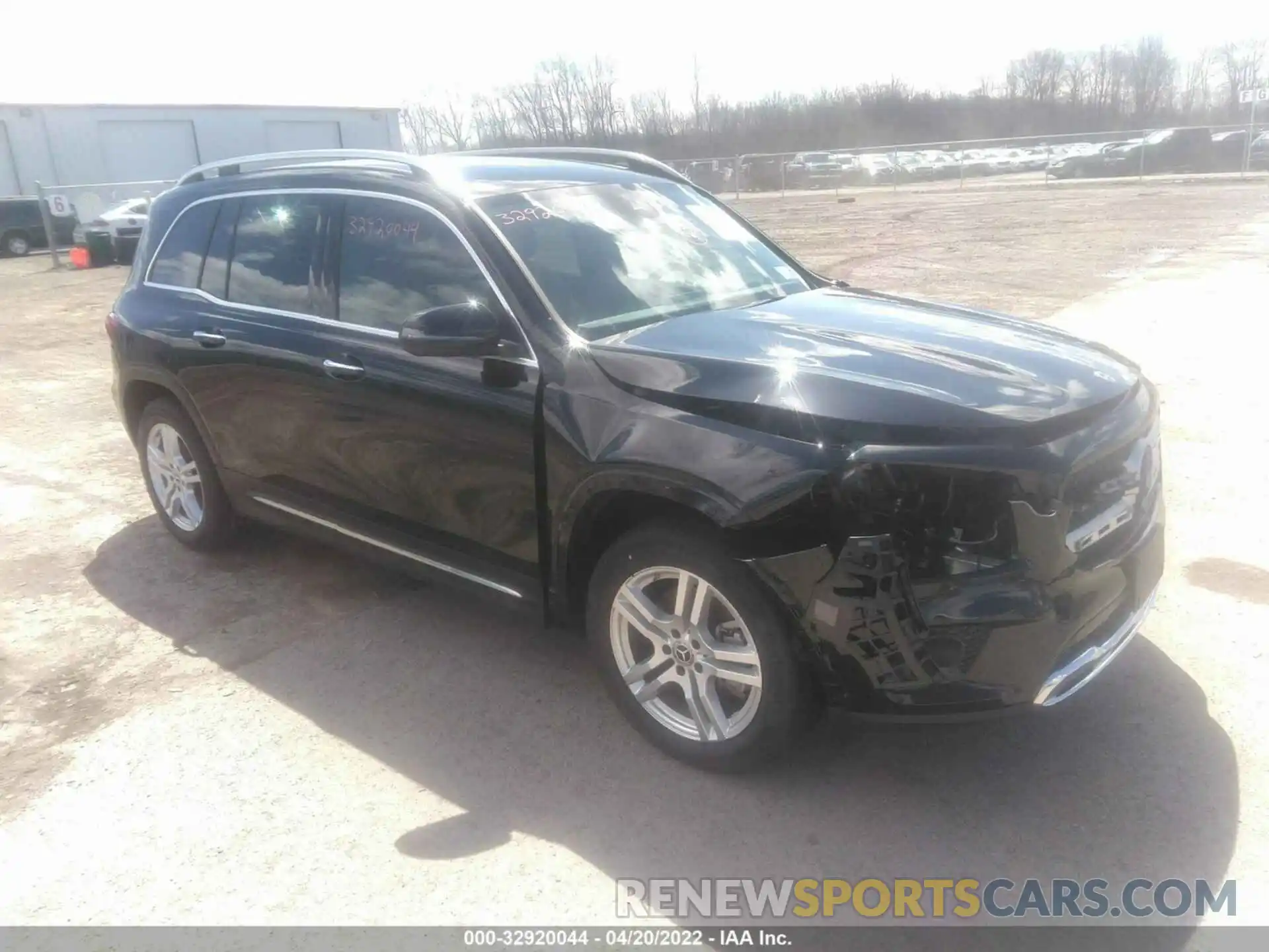 1 Photograph of a damaged car W1N4M4HB7MW101633 MERCEDES-BENZ GLB 2021