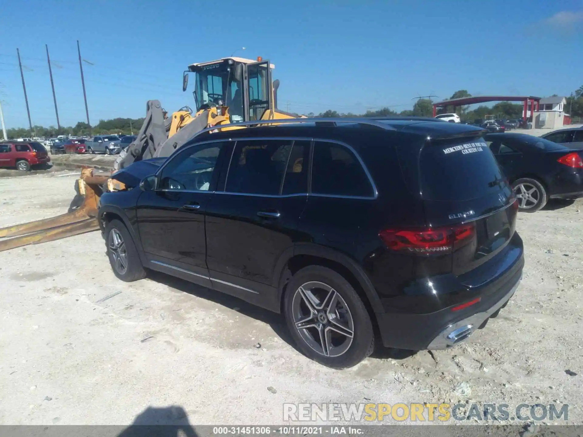 3 Photograph of a damaged car W1N4M4HB7MW113099 MERCEDES-BENZ GLB 2021