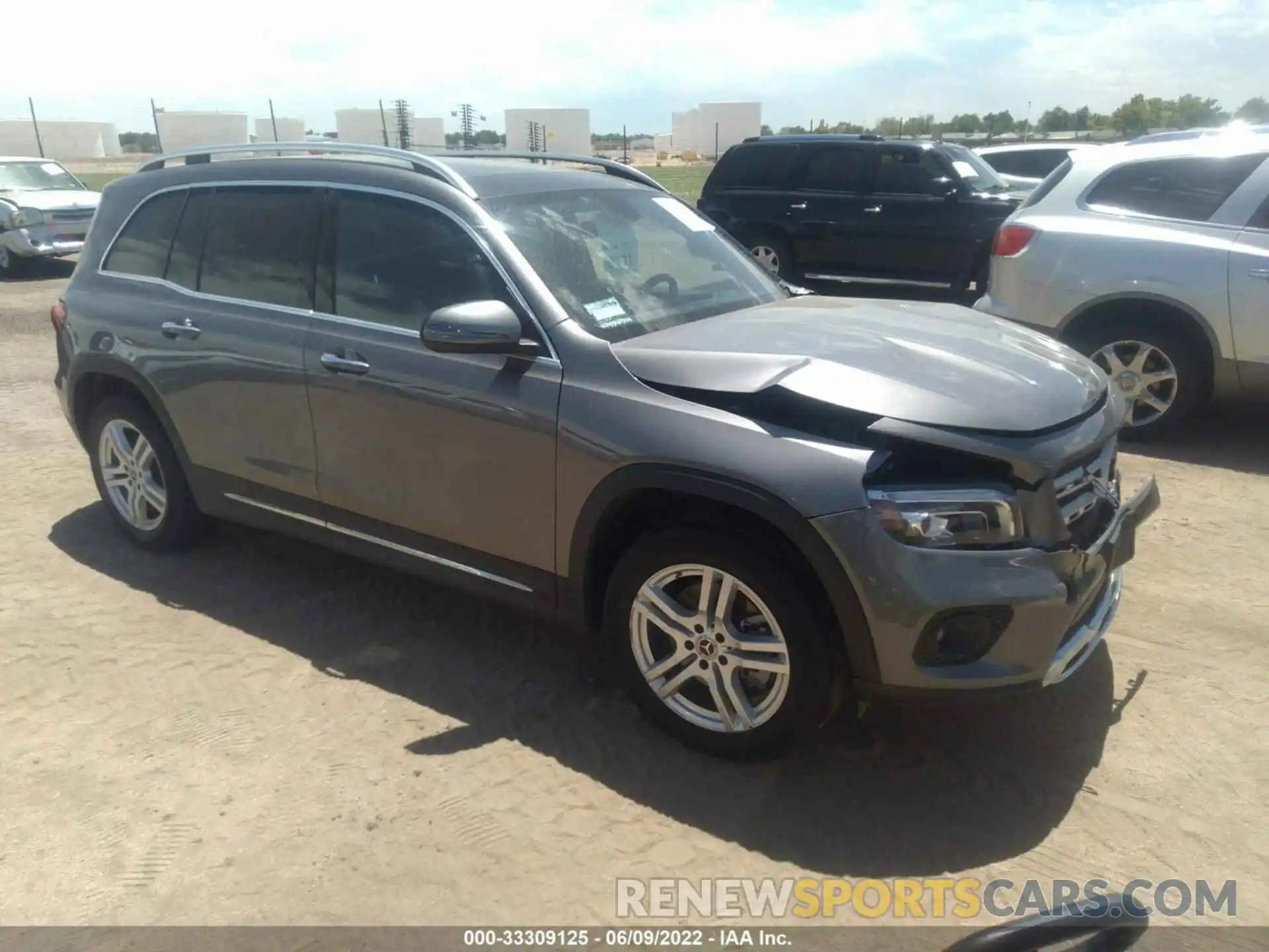 1 Photograph of a damaged car W1N4M4HB7MW141873 MERCEDES-BENZ GLB 2021