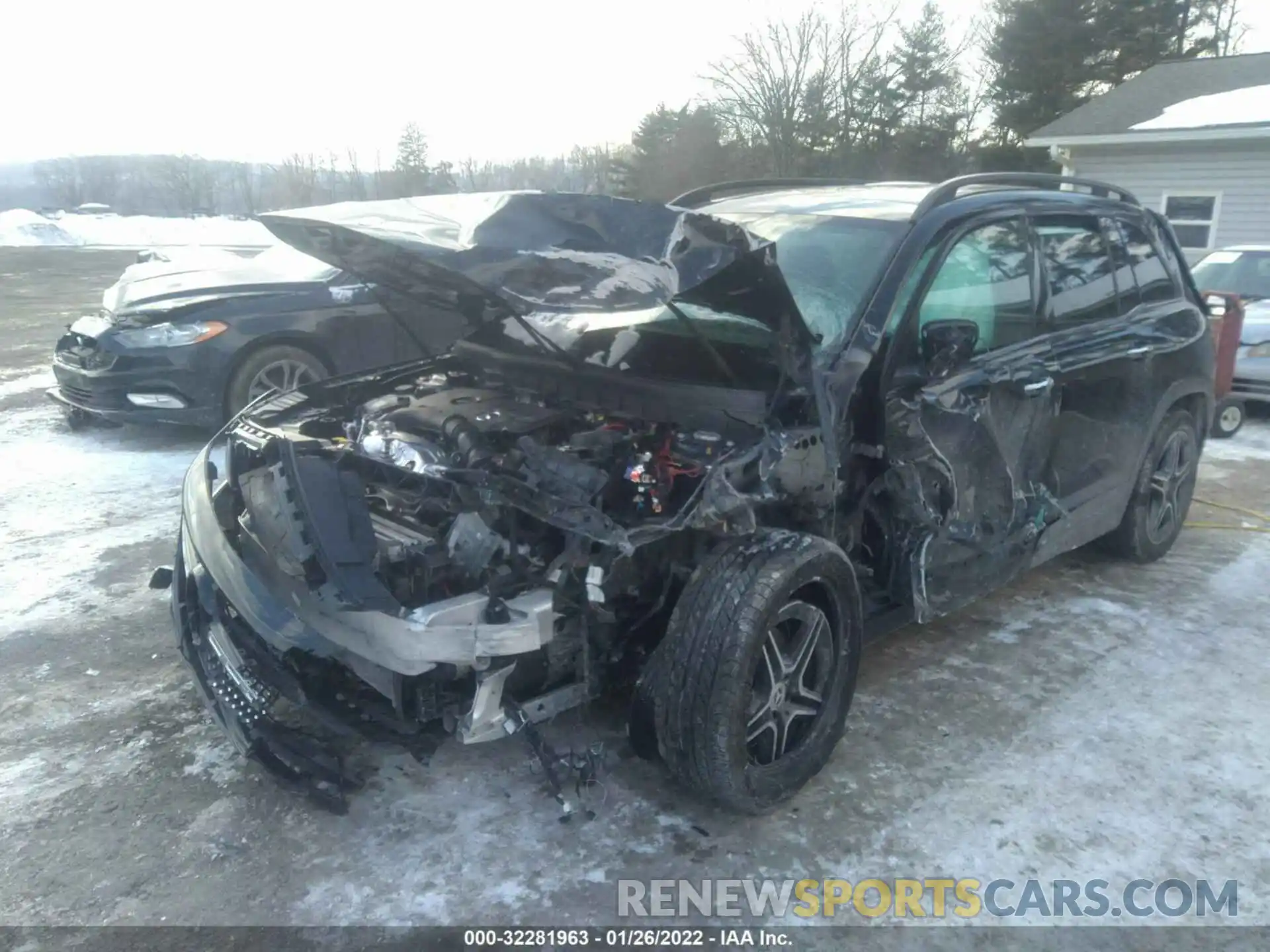 6 Photograph of a damaged car W1N4M4HB8MW102614 MERCEDES-BENZ GLB 2021