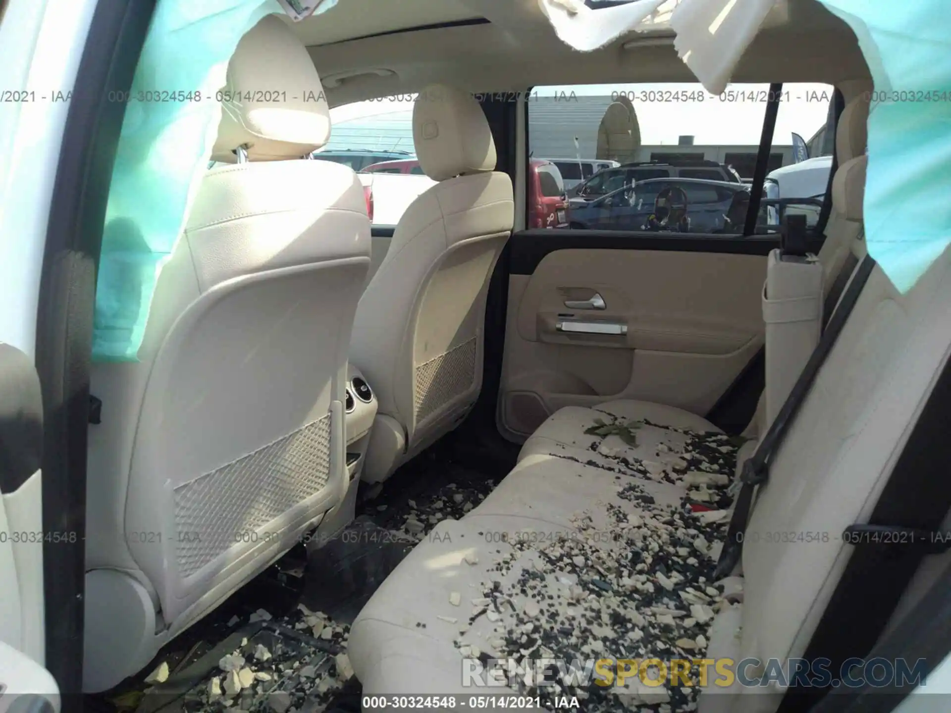 8 Photograph of a damaged car W1N4M4HBXMW078672 MERCEDES-BENZ GLB 2021