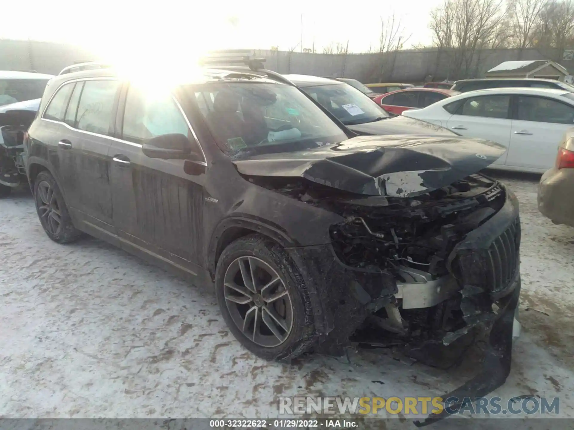 1 Photograph of a damaged car W1N4M5BB3MW080102 MERCEDES-BENZ GLB 2021