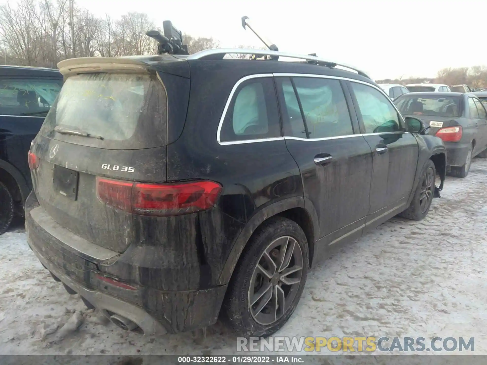 4 Фотография поврежденного автомобиля W1N4M5BB3MW080102 MERCEDES-BENZ GLB 2021