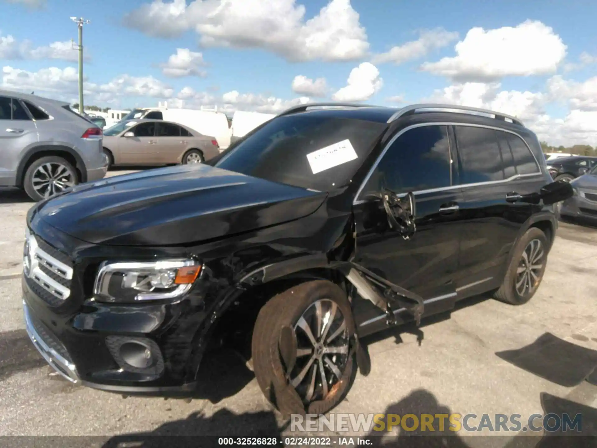 6 Photograph of a damaged car W1N4M4GB8NW181771 MERCEDES-BENZ GLB 2022