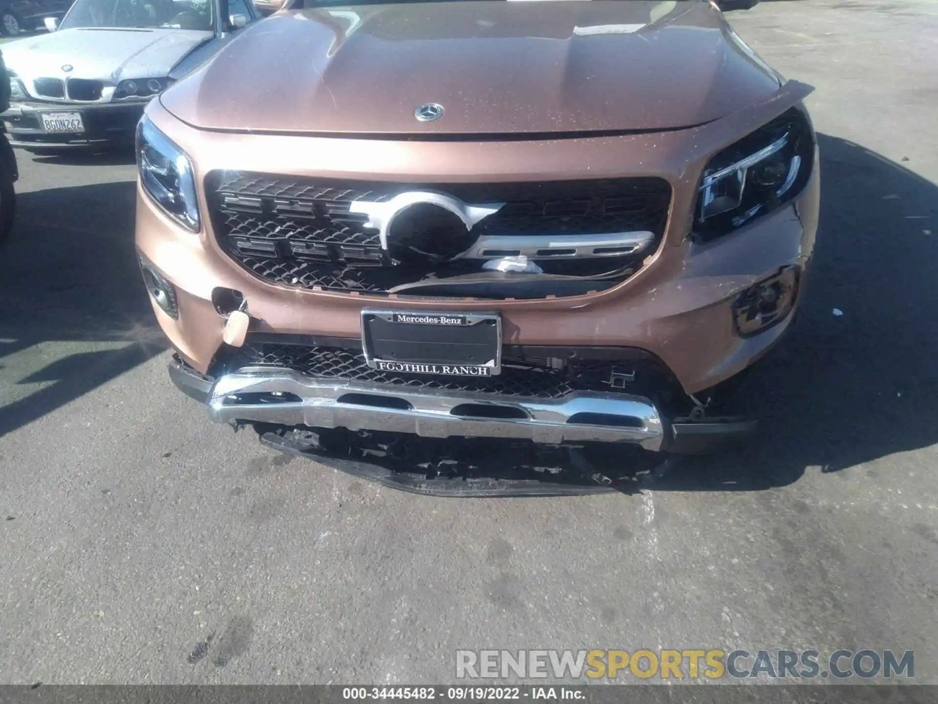 6 Photograph of a damaged car W1N4M4GB9NW256221 MERCEDES-BENZ GLB 2022