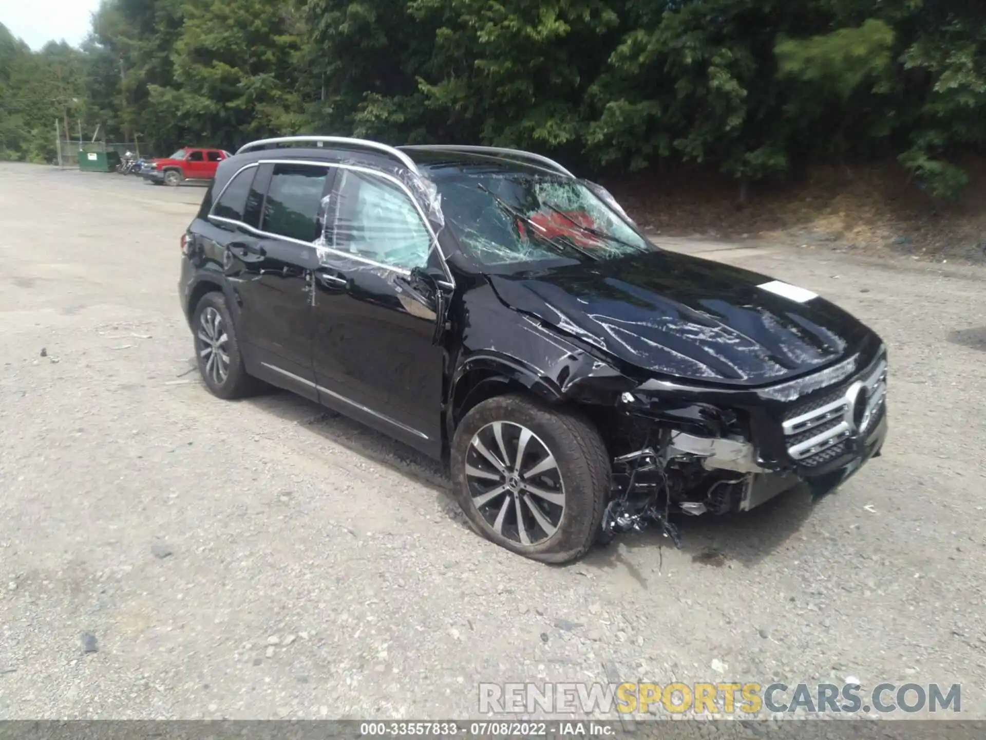 1 Photograph of a damaged car W1N4M4HB1NW208419 MERCEDES-BENZ GLB 2022