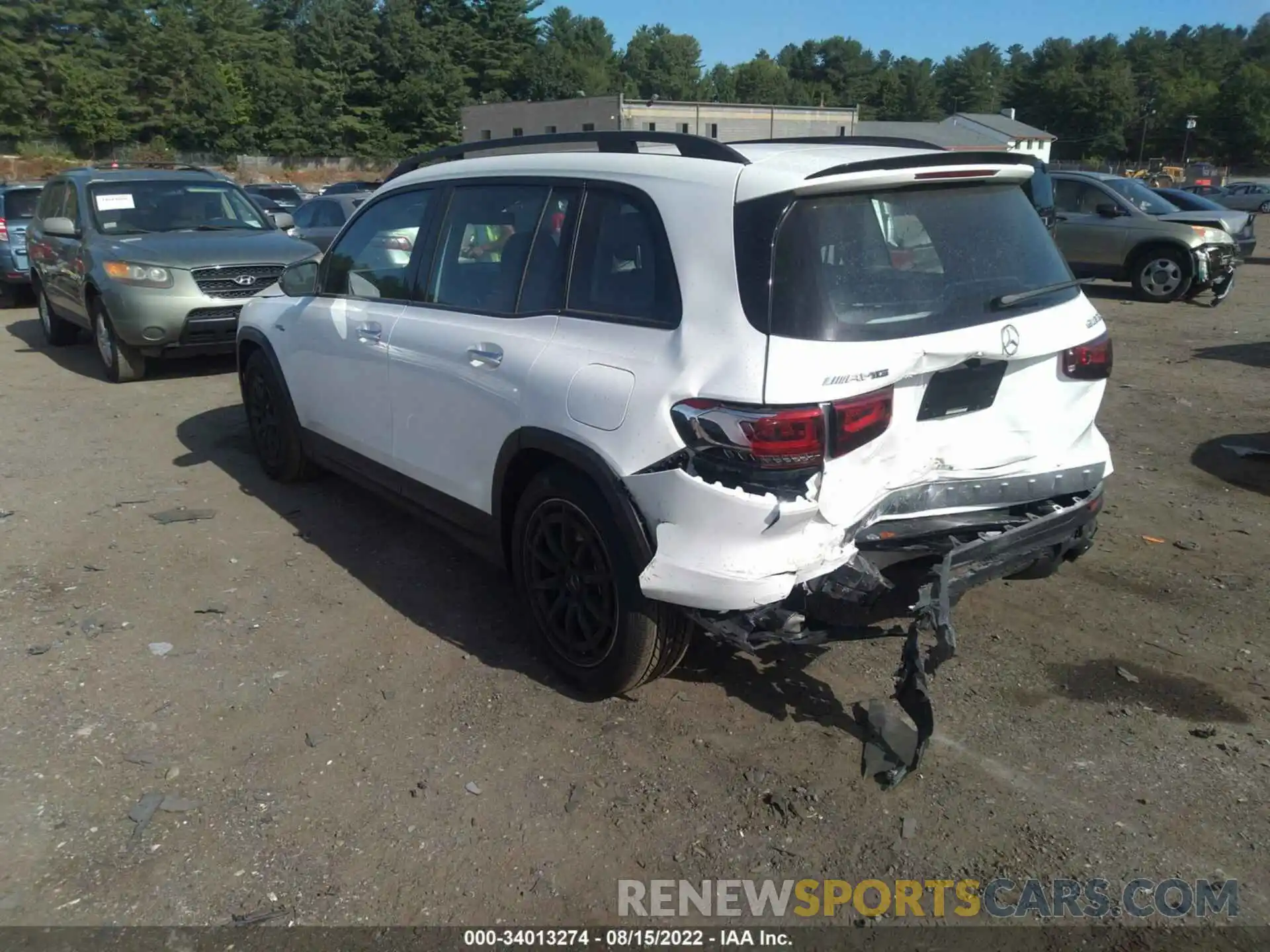 3 Photograph of a damaged car W1N4M5BB5NW189114 MERCEDES-BENZ GLB 2022