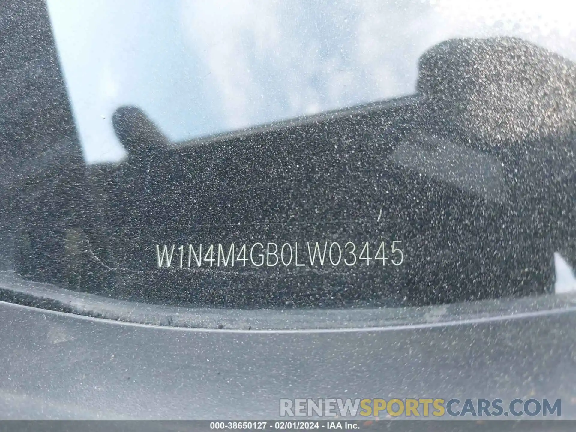 9 Фотография поврежденного автомобиля W1N4M4GB0LW034454 MERCEDES-BENZ GLB 250 2020