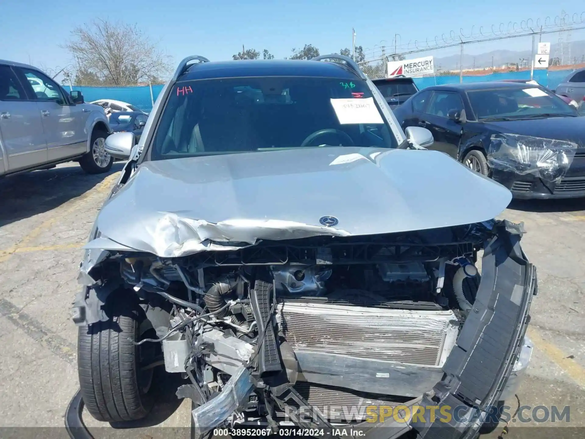 11 Photograph of a damaged car W1N4M4GBXLW033876 MERCEDES-BENZ GLB 250 2020