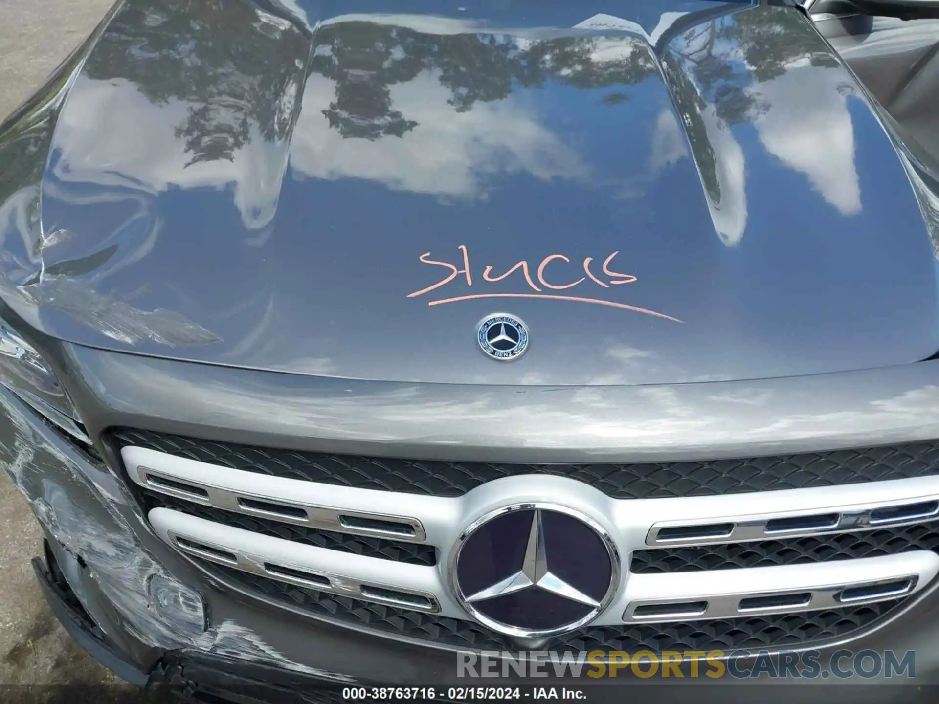 10 Photograph of a damaged car W1N4M4GB5MW125012 MERCEDES-BENZ GLB 250 2021