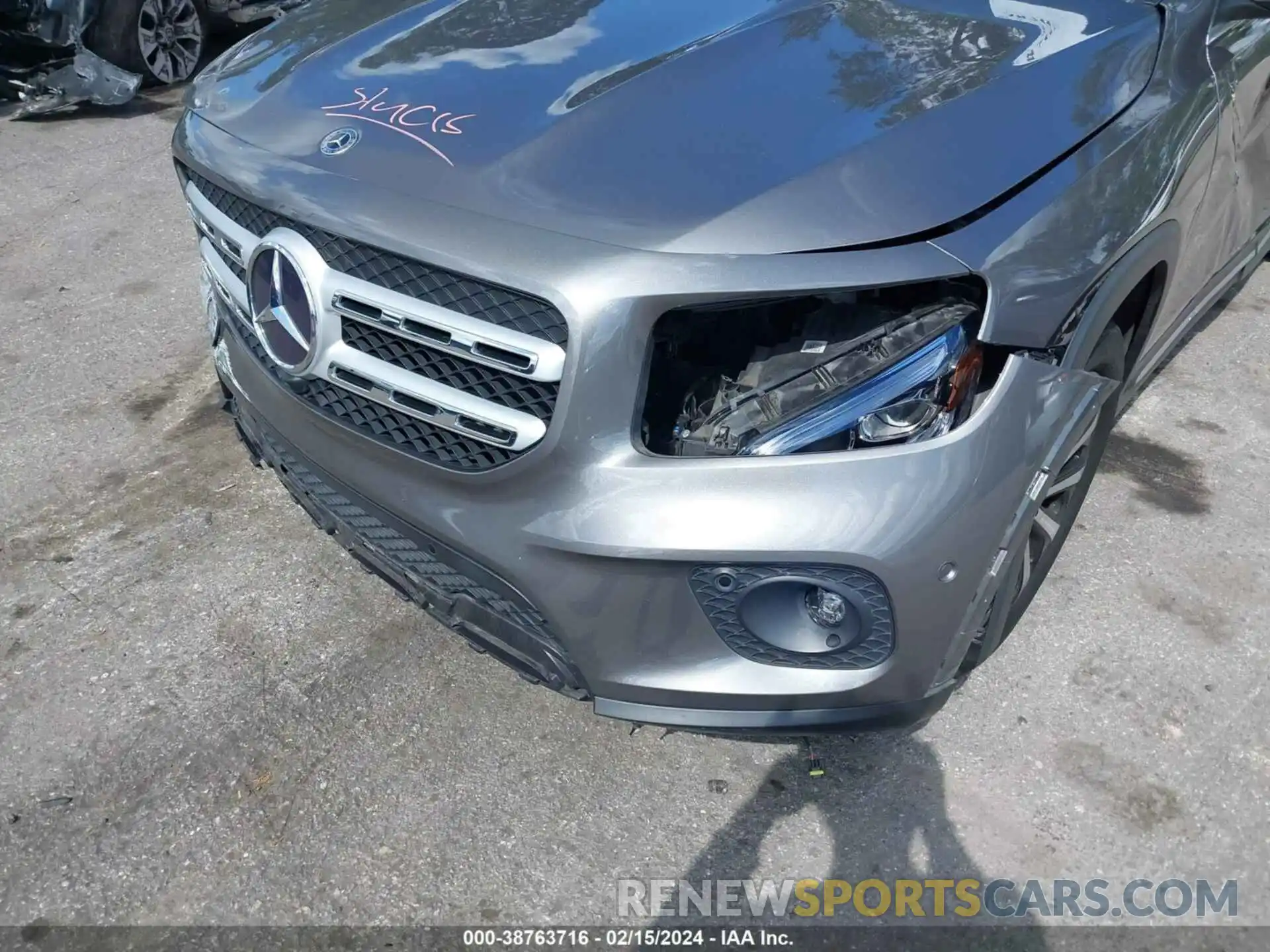 6 Photograph of a damaged car W1N4M4GB5MW125012 MERCEDES-BENZ GLB 250 2021