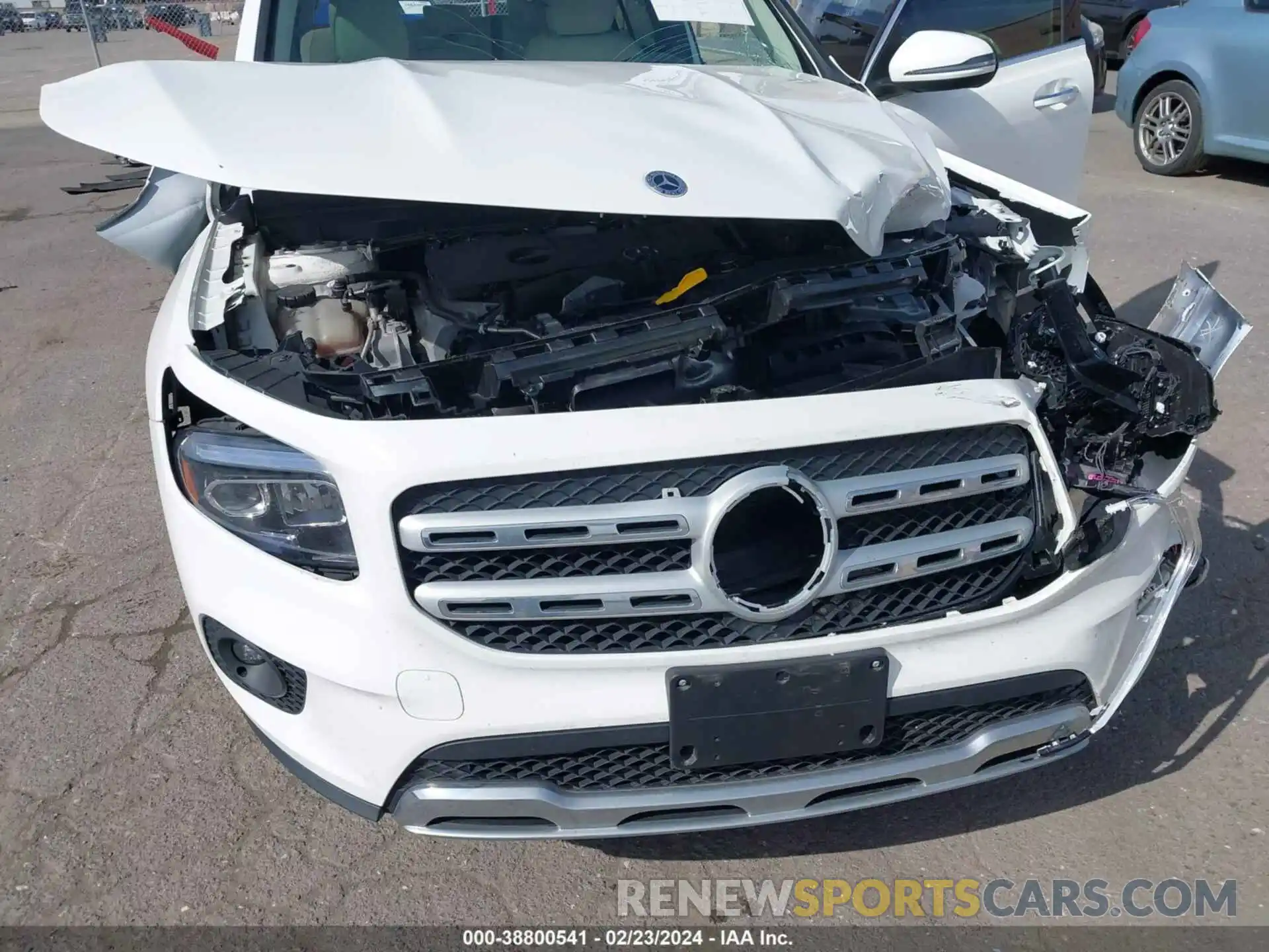 6 Photograph of a damaged car W1N4M4HB6MW145607 MERCEDES-BENZ GLB 250 2021