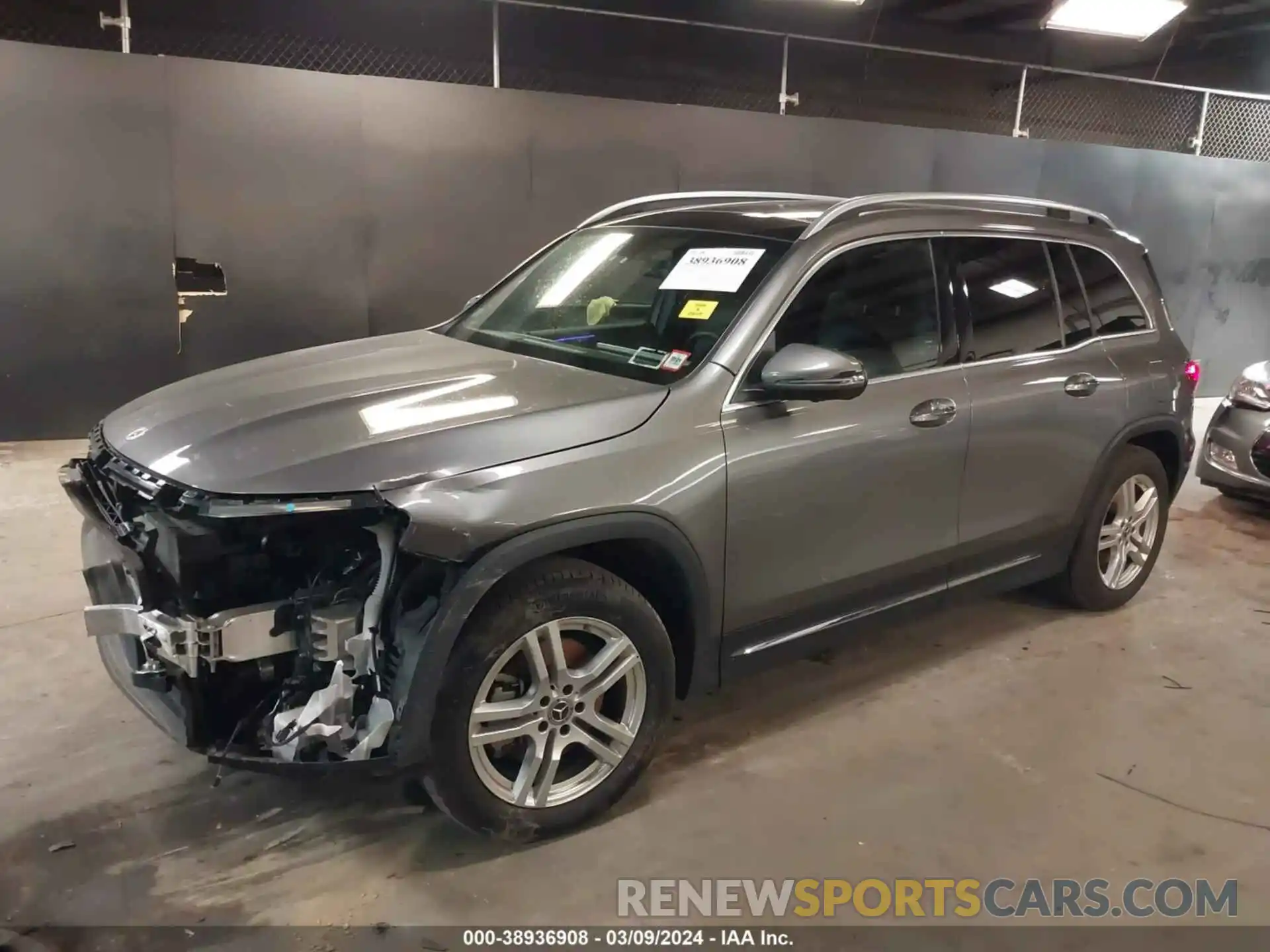 2 Photograph of a damaged car W1N4M4HBXNW201226 MERCEDES-BENZ GLB 250 2022