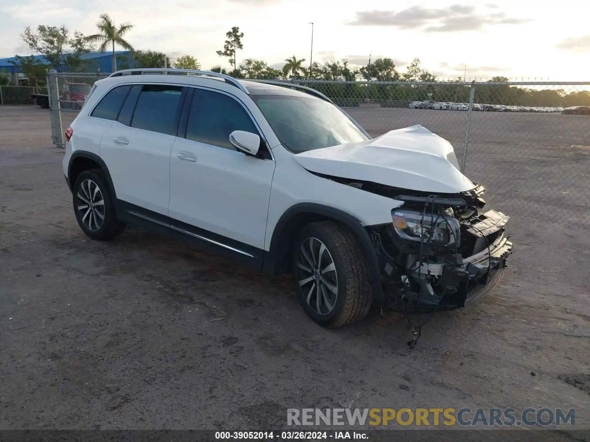 1 Photograph of a damaged car W1N4M4GB7PW322039 MERCEDES-BENZ GLB 250 2023