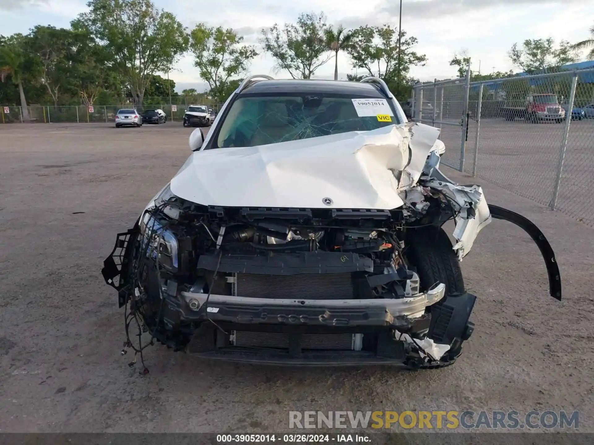 12 Photograph of a damaged car W1N4M4GB7PW322039 MERCEDES-BENZ GLB 250 2023