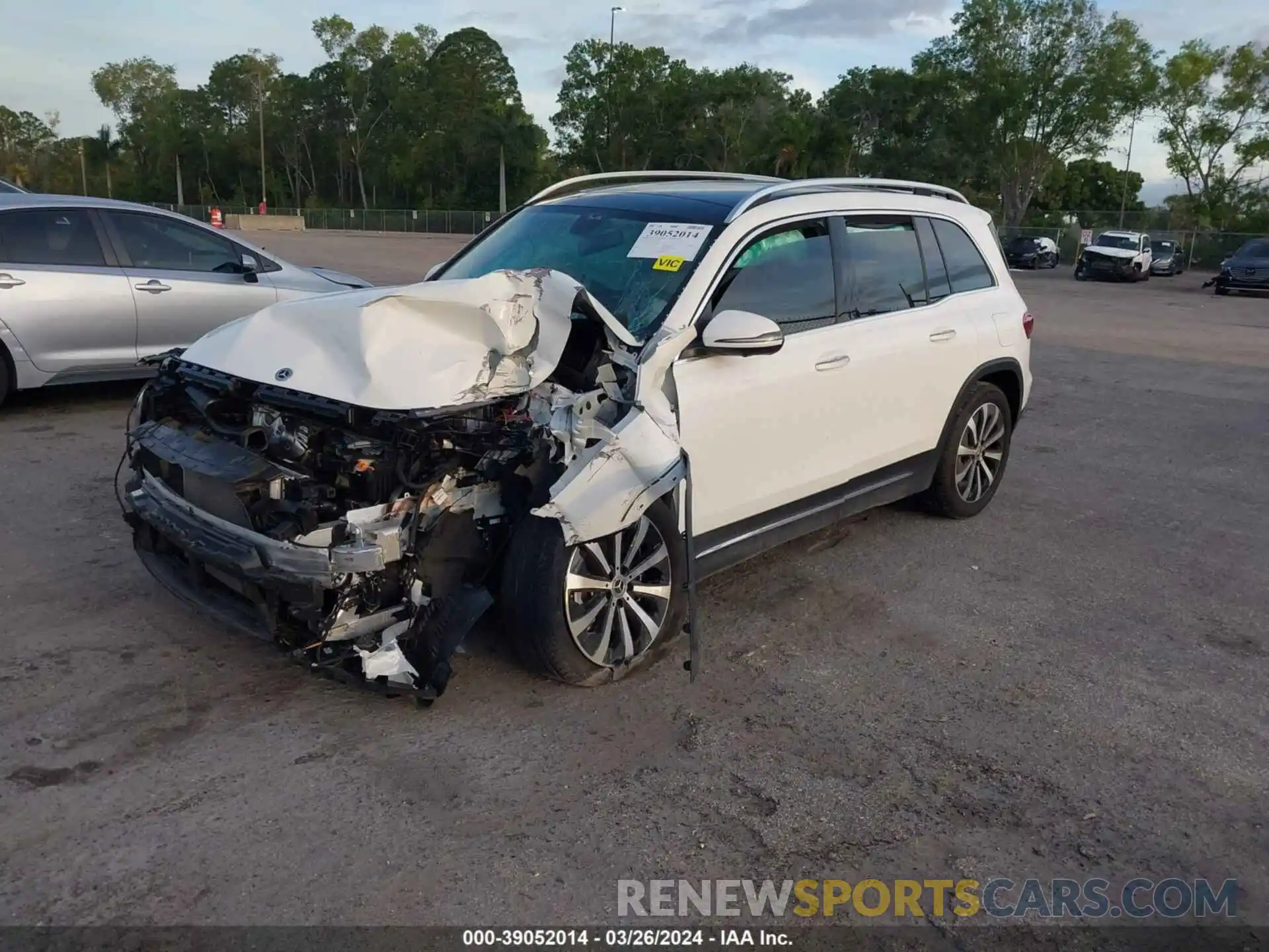 2 Photograph of a damaged car W1N4M4GB7PW322039 MERCEDES-BENZ GLB 250 2023