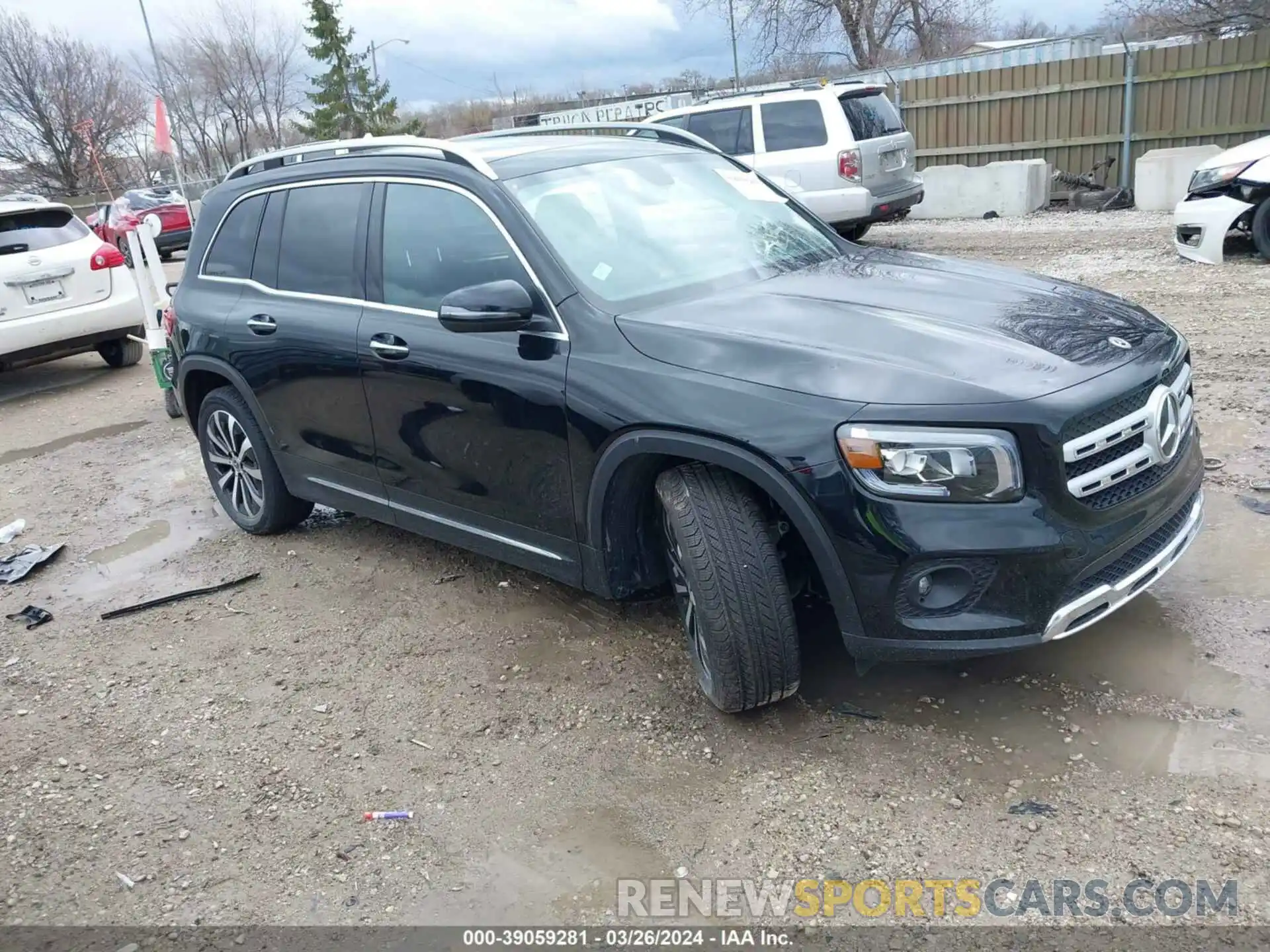 1 Photograph of a damaged car W1N4M4HB0PW323046 MERCEDES-BENZ GLB 250 2023