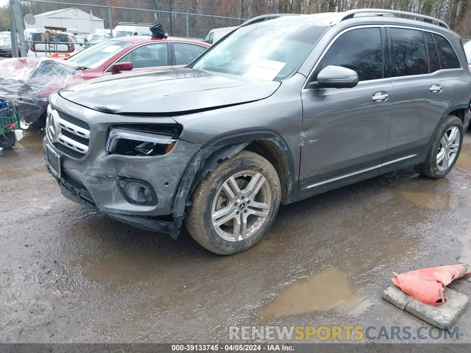 6 Photograph of a damaged car W1N4M4HB5PW268058 MERCEDES-BENZ GLB 250 2023