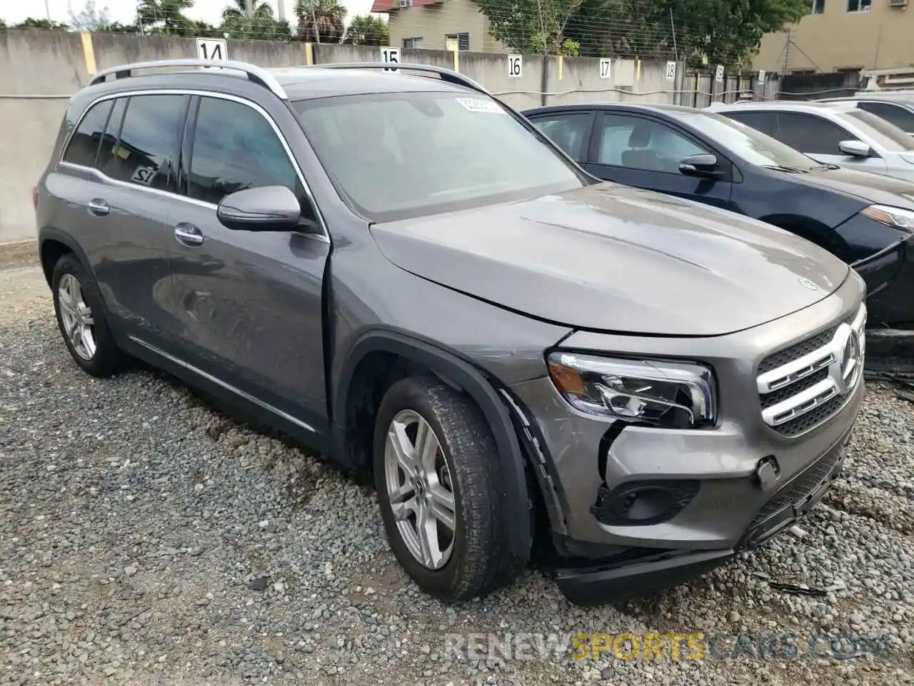 1 Photograph of a damaged car W1N4M4GB0LW027777 MERCEDES-BENZ GLB-CLASS 2020