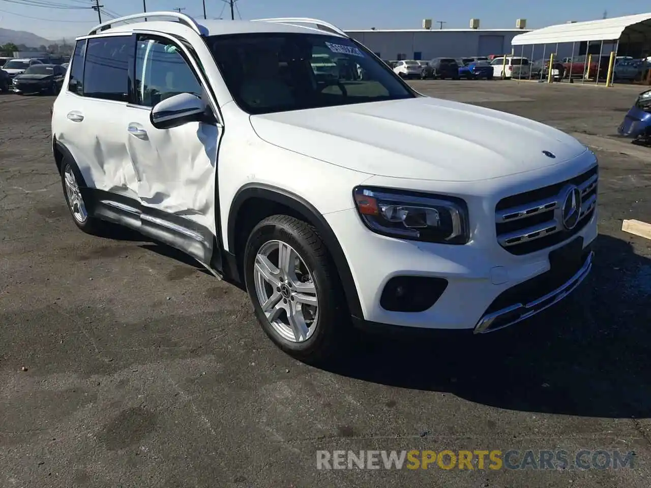 1 Photograph of a damaged car W1N4M4GB0LW033594 MERCEDES-BENZ GLB-CLASS 2020