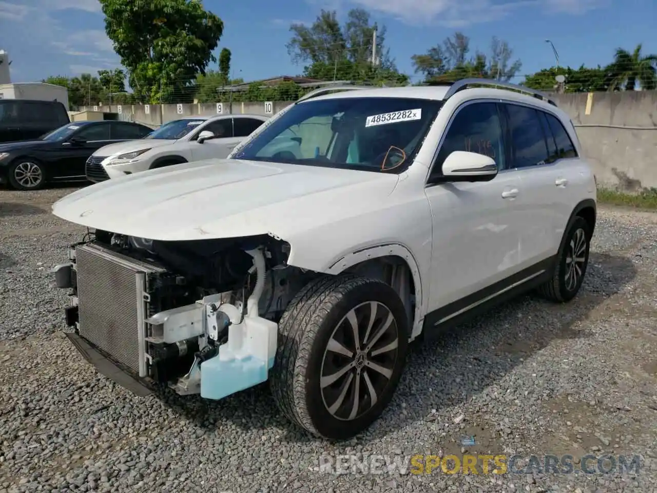 2 Photograph of a damaged car W1N4M4GB0LW045521 MERCEDES-BENZ GLB-CLASS 2020