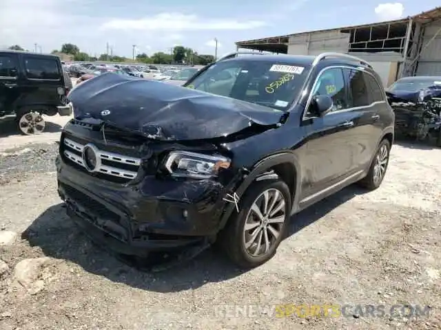 2 Photograph of a damaged car W1N4M4GB0LW050203 MERCEDES-BENZ GLB-CLASS 2020