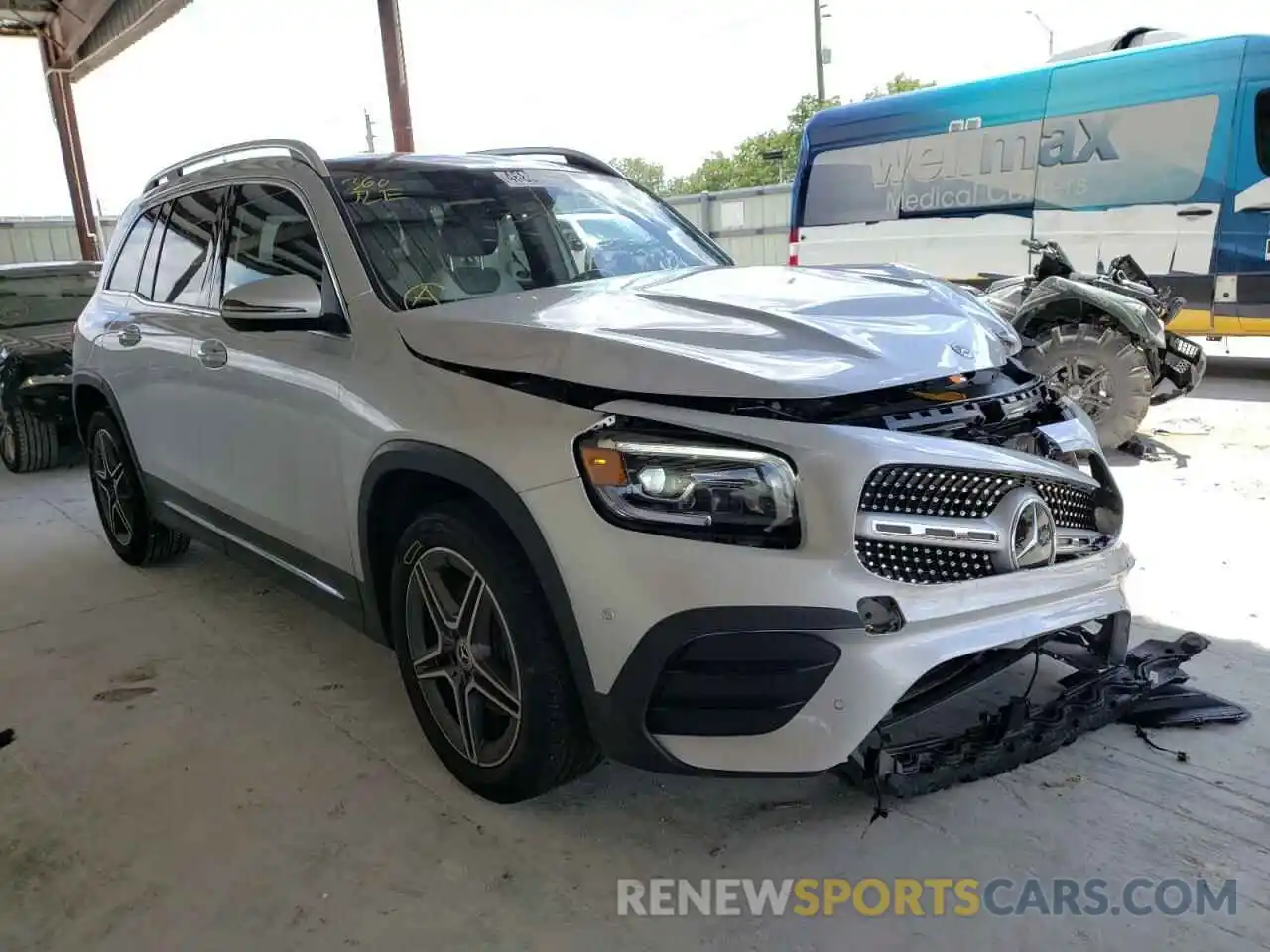 1 Photograph of a damaged car W1N4M4GB1LW016156 MERCEDES-BENZ GLB-CLASS 2020