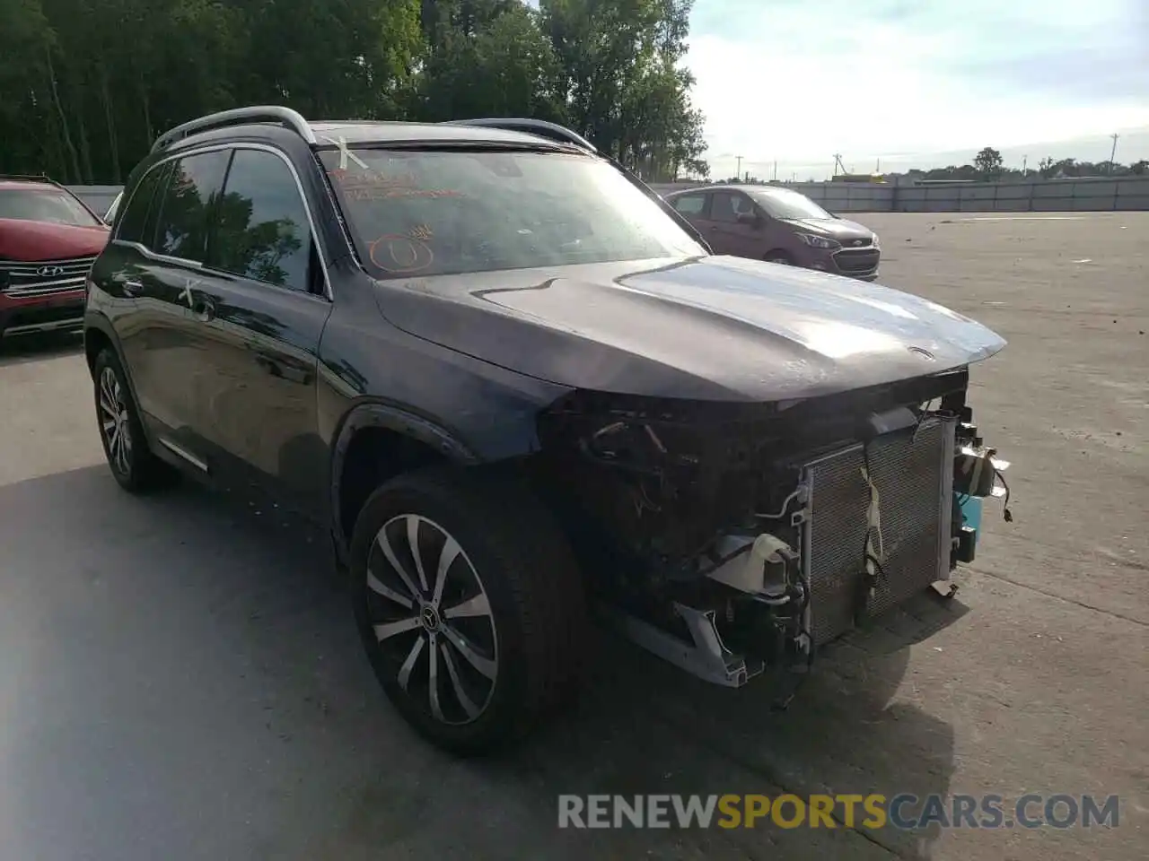 1 Photograph of a damaged car W1N4M4GB1LW031014 MERCEDES-BENZ GLB-CLASS 2020