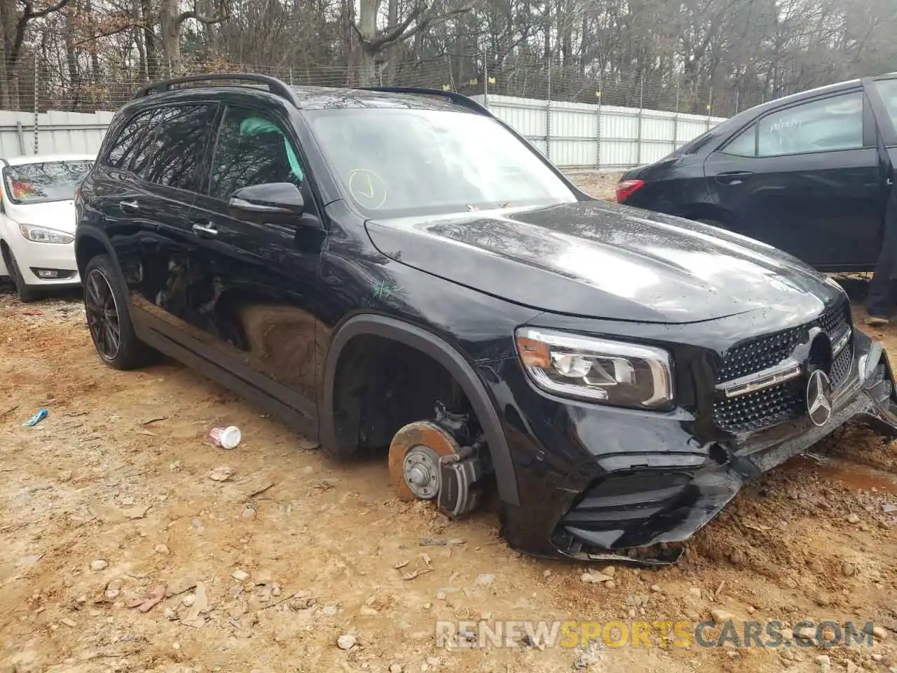 1 Photograph of a damaged car W1N4M4GB1LW032616 MERCEDES-BENZ GLB-CLASS 2020