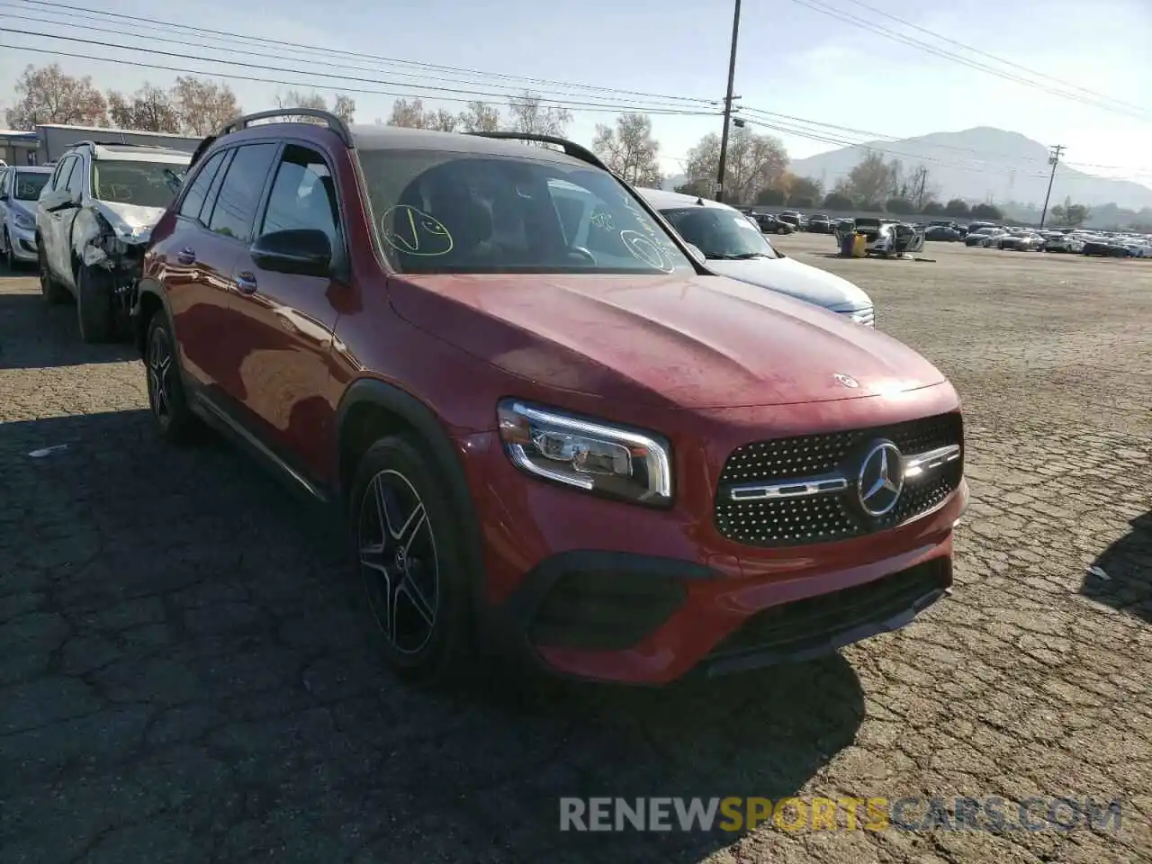 1 Photograph of a damaged car W1N4M4GB1LW033006 MERCEDES-BENZ GLB-CLASS 2020