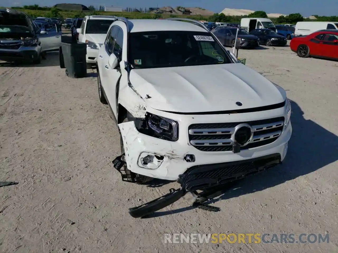 9 Photograph of a damaged car W1N4M4GB1LW035497 MERCEDES-BENZ GLB-CLASS 2020