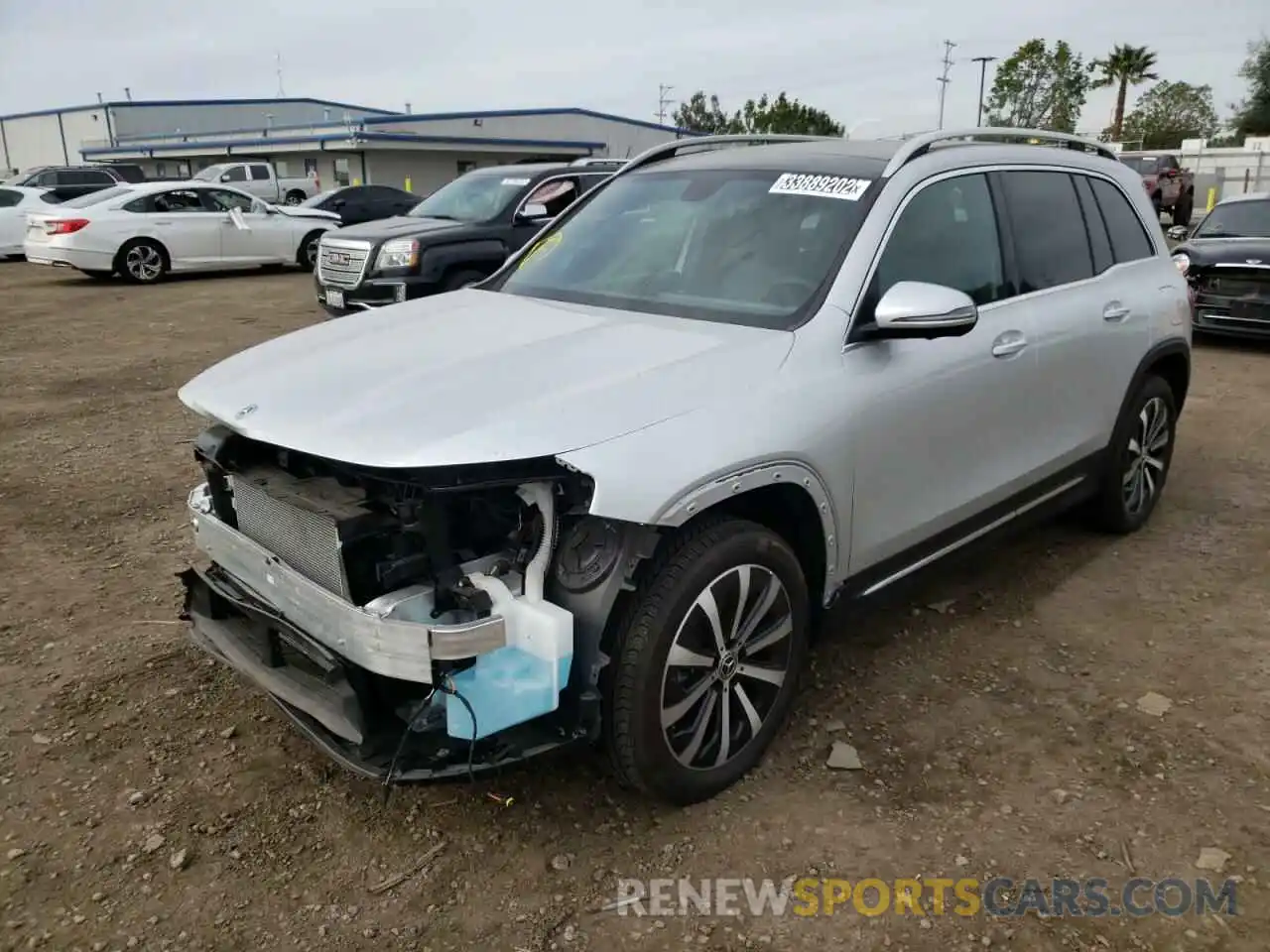 2 Photograph of a damaged car W1N4M4GB2LW026744 MERCEDES-BENZ GLB-CLASS 2020