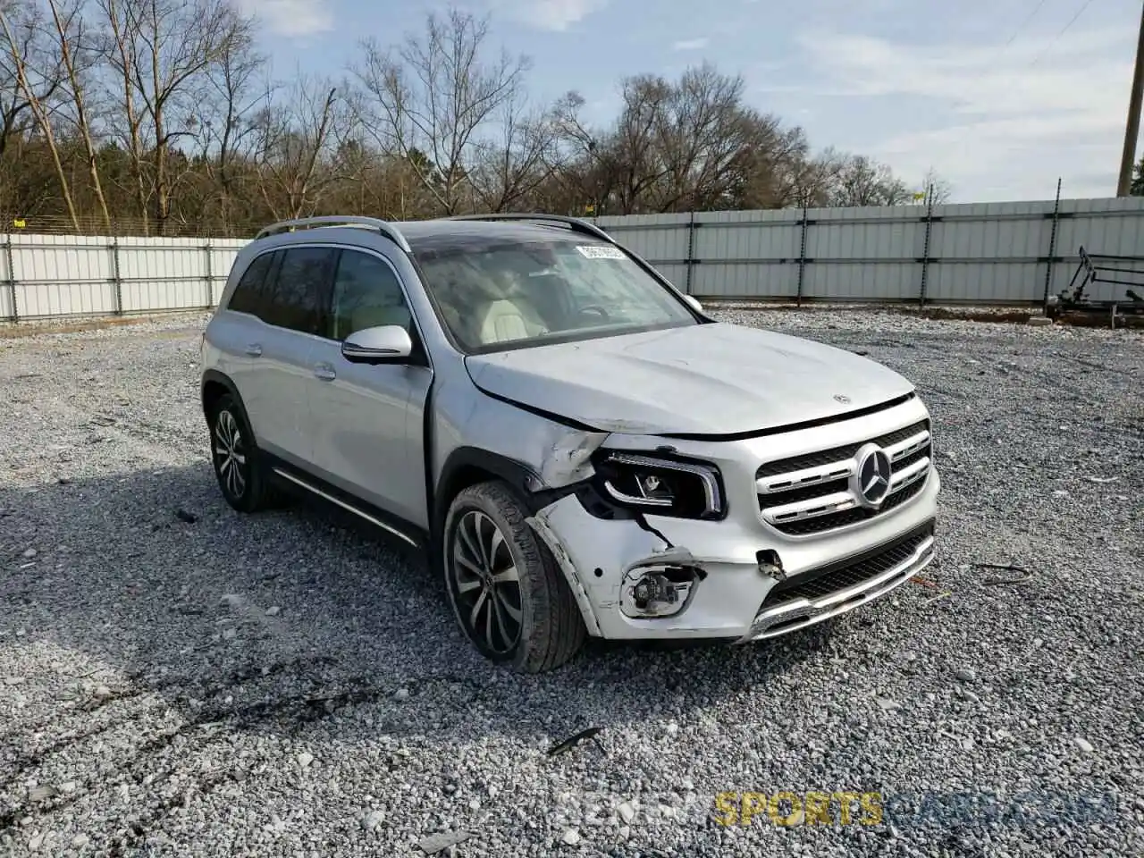 1 Photograph of a damaged car W1N4M4GB2LW034312 MERCEDES-BENZ GLB-CLASS 2020