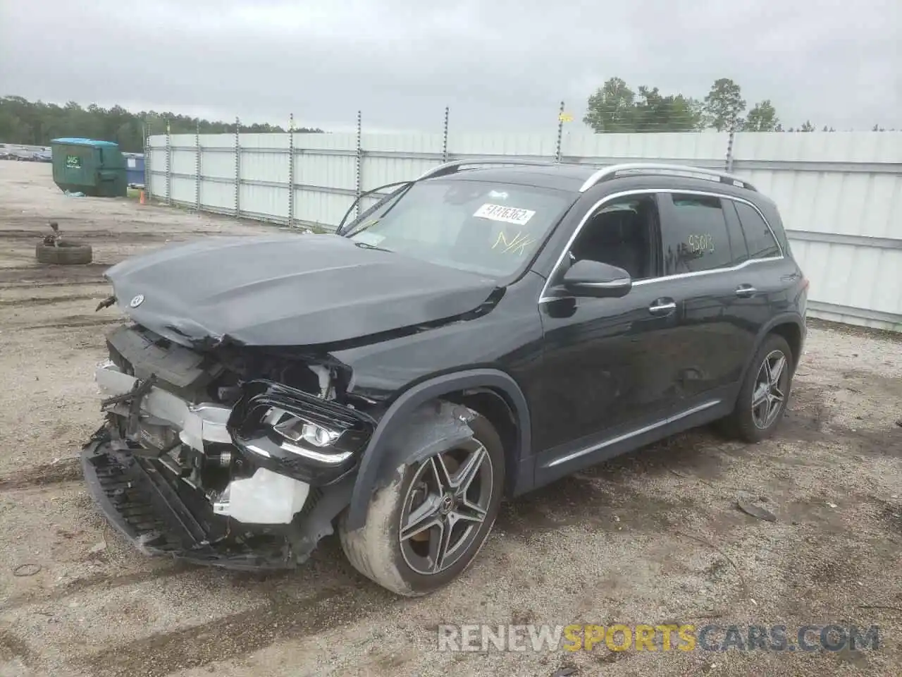 2 Photograph of a damaged car W1N4M4GB3LW016191 MERCEDES-BENZ GLB-CLASS 2020