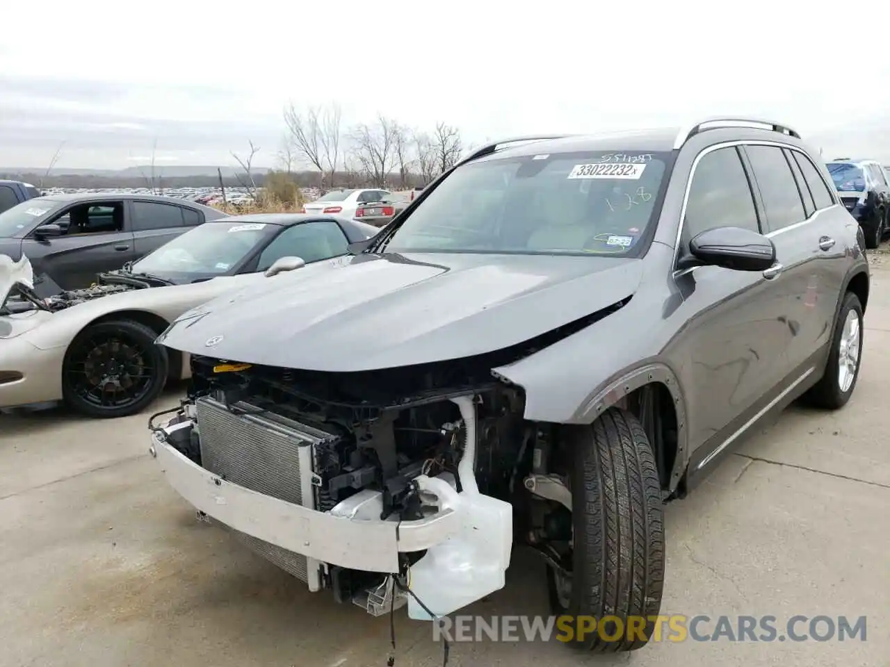 2 Photograph of a damaged car W1N4M4GB3LW050468 MERCEDES-BENZ GLB-CLASS 2020