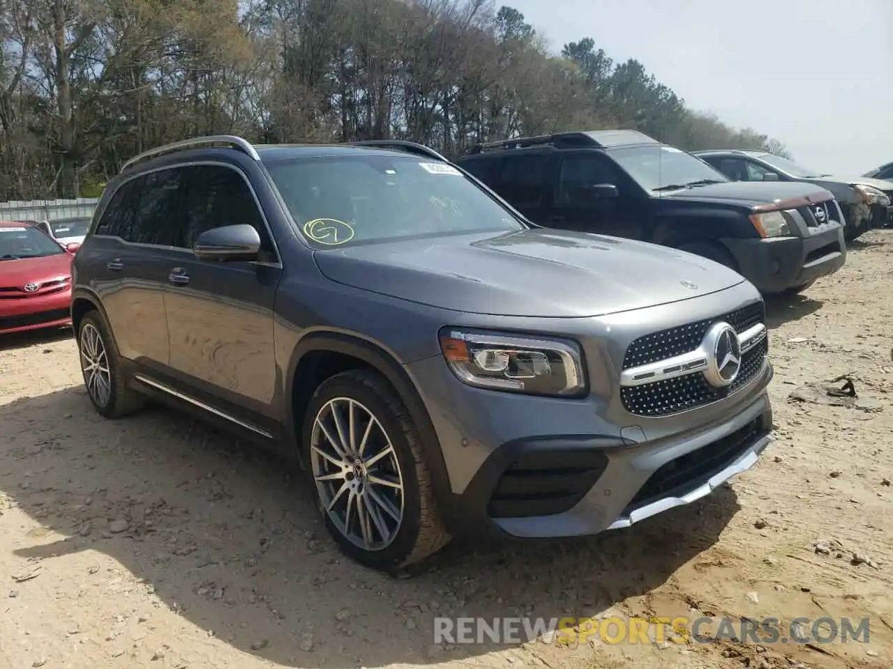 1 Photograph of a damaged car W1N4M4GB4LW043514 MERCEDES-BENZ GLB-CLASS 2020