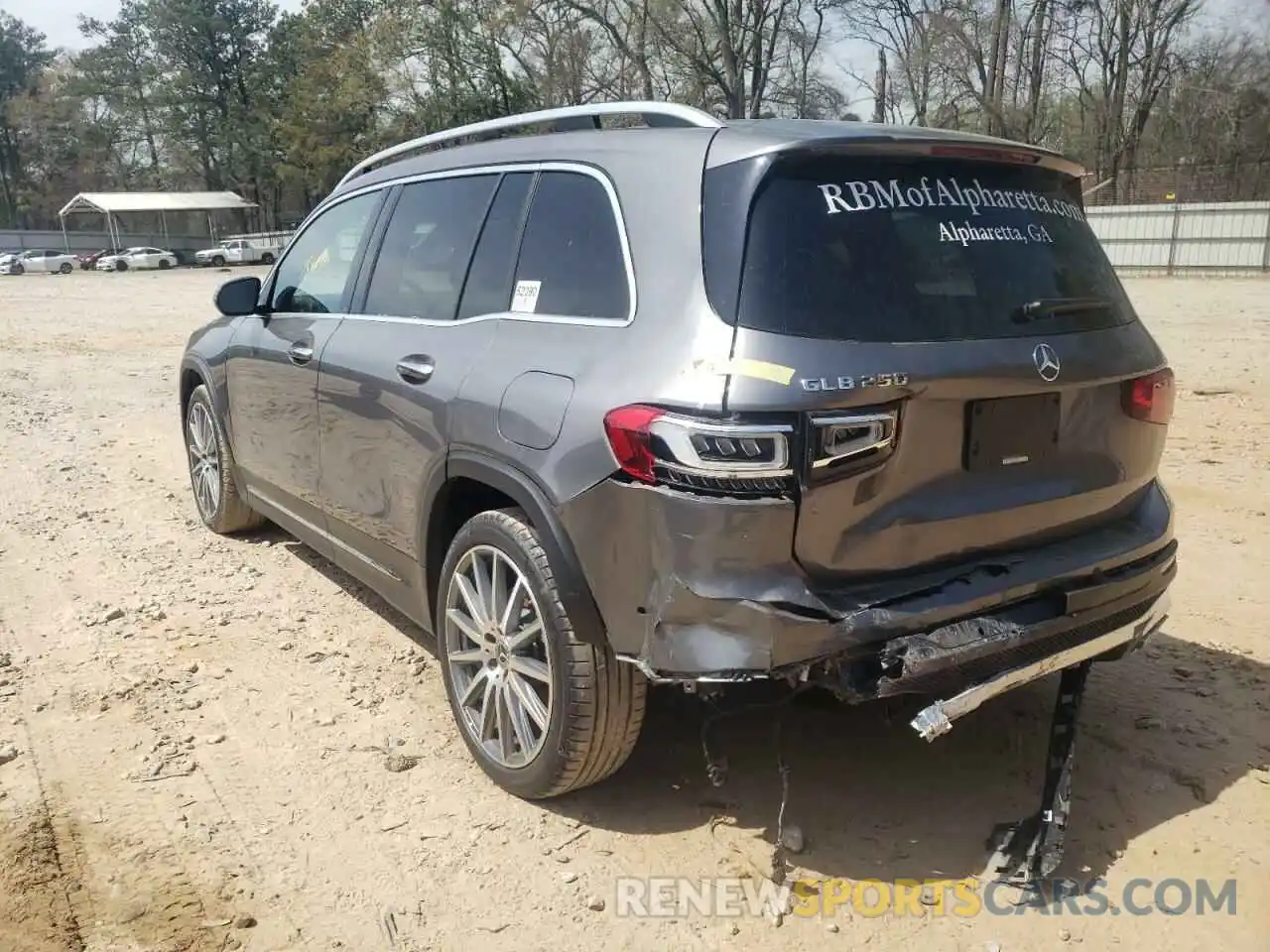 3 Photograph of a damaged car W1N4M4GB4LW043514 MERCEDES-BENZ GLB-CLASS 2020