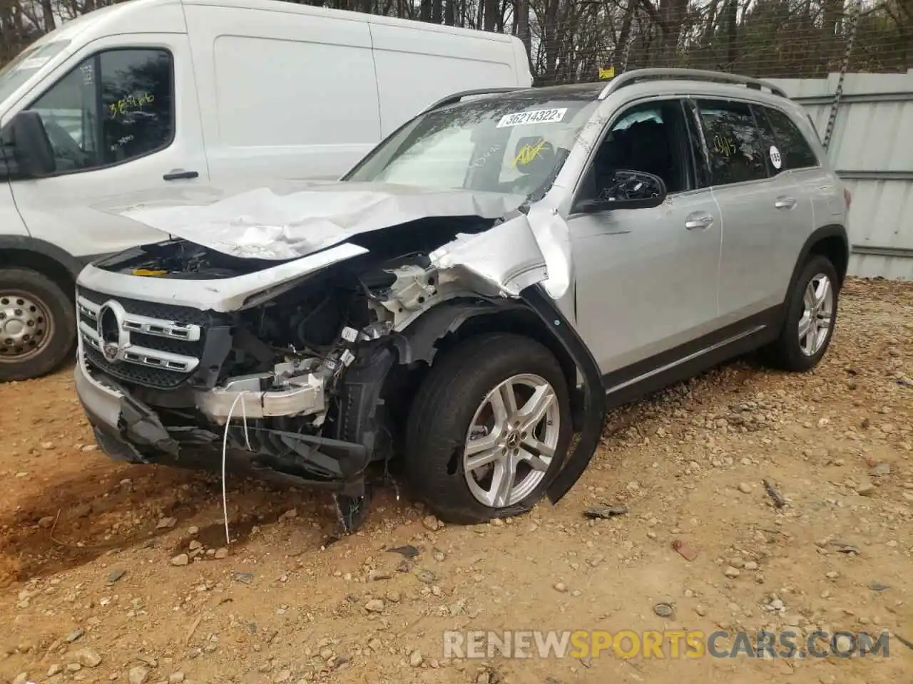 2 Photograph of a damaged car W1N4M4GB5LW043621 MERCEDES-BENZ GLB-CLASS 2020