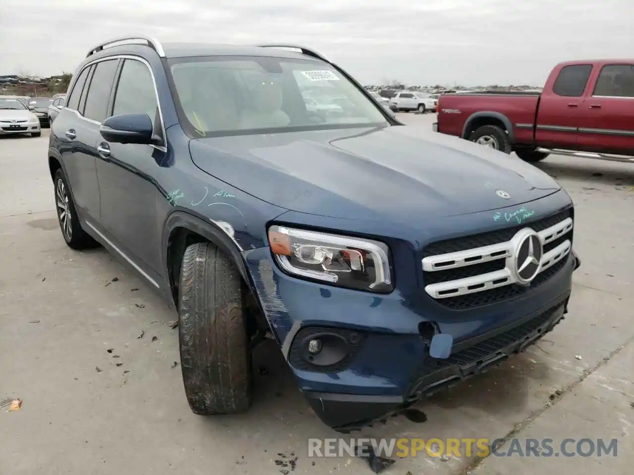 1 Photograph of a damaged car W1N4M4GB6LW047998 MERCEDES-BENZ GLB-CLASS 2020